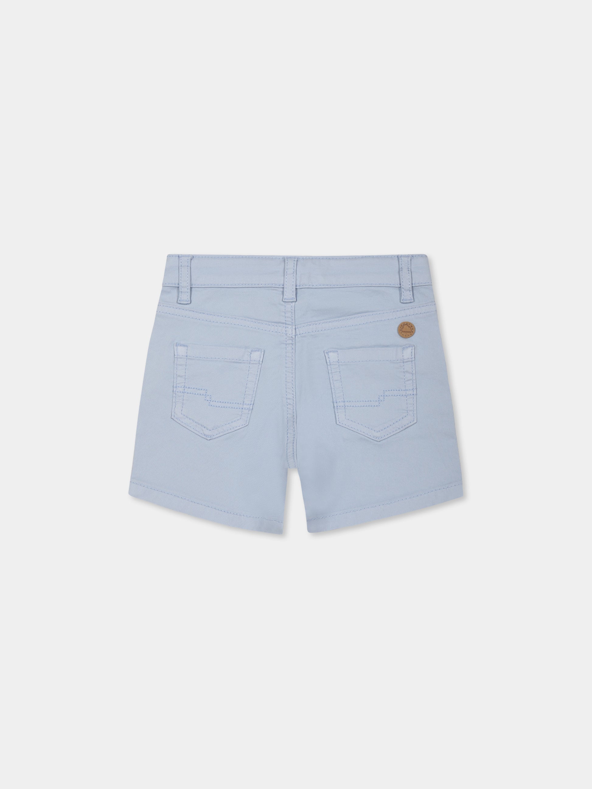 Shorts celeste per neonato,Mayoral,206 040