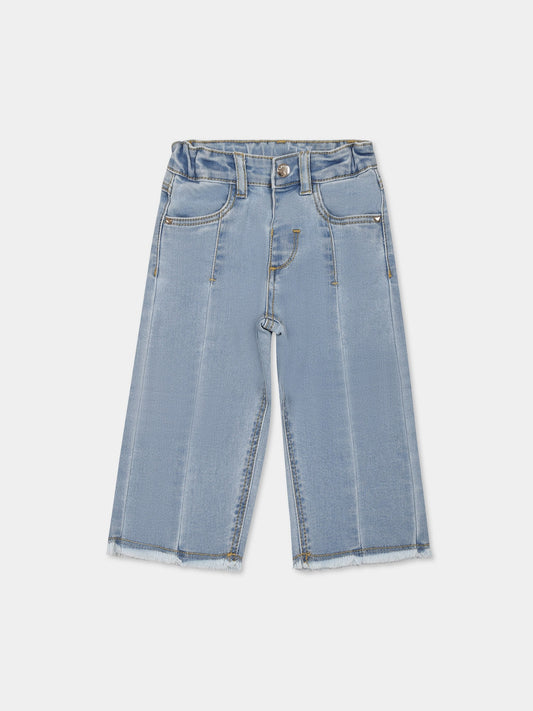 Jean denim pour bébé fille