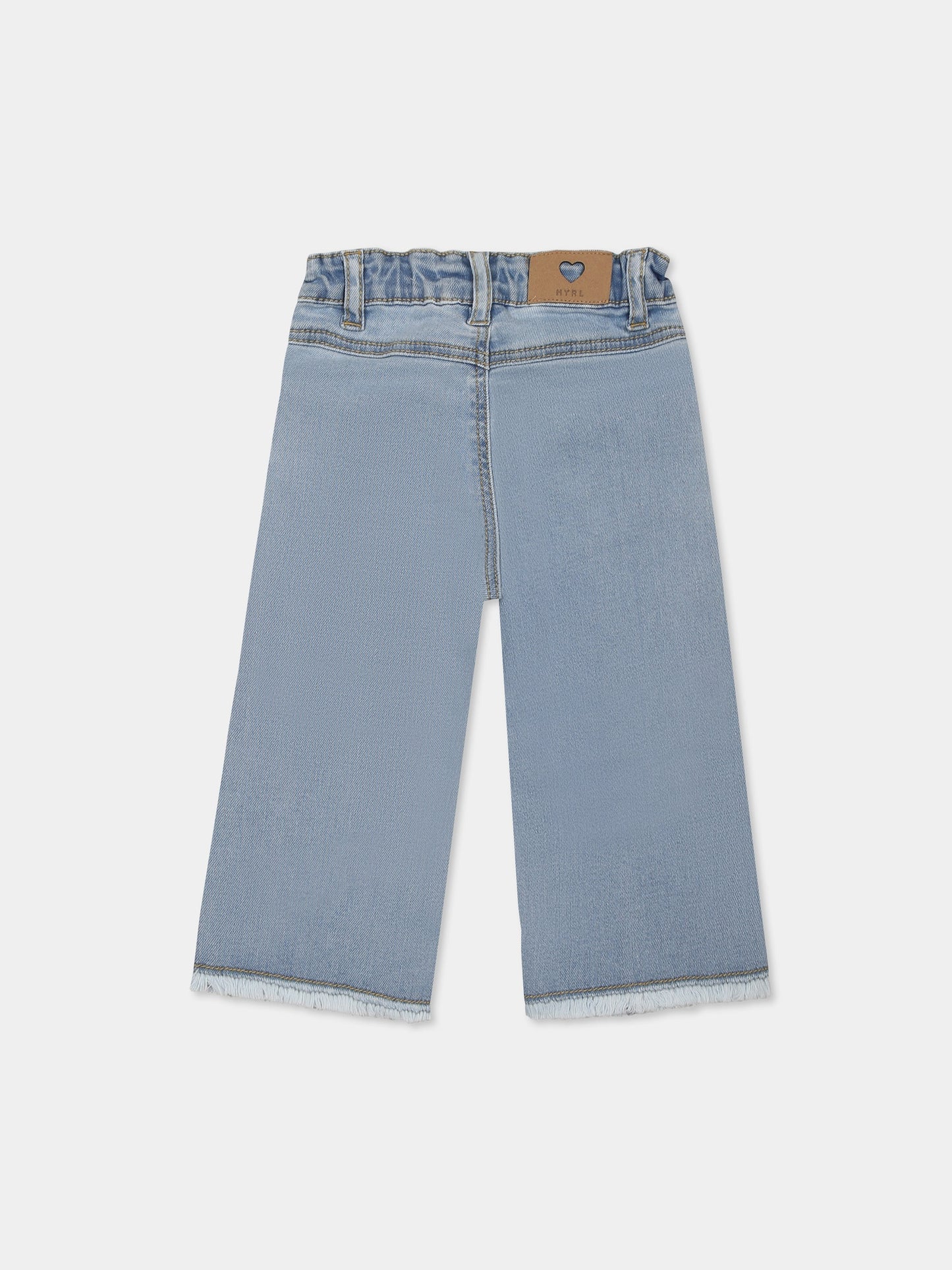 Jean denim pour bébé fille
