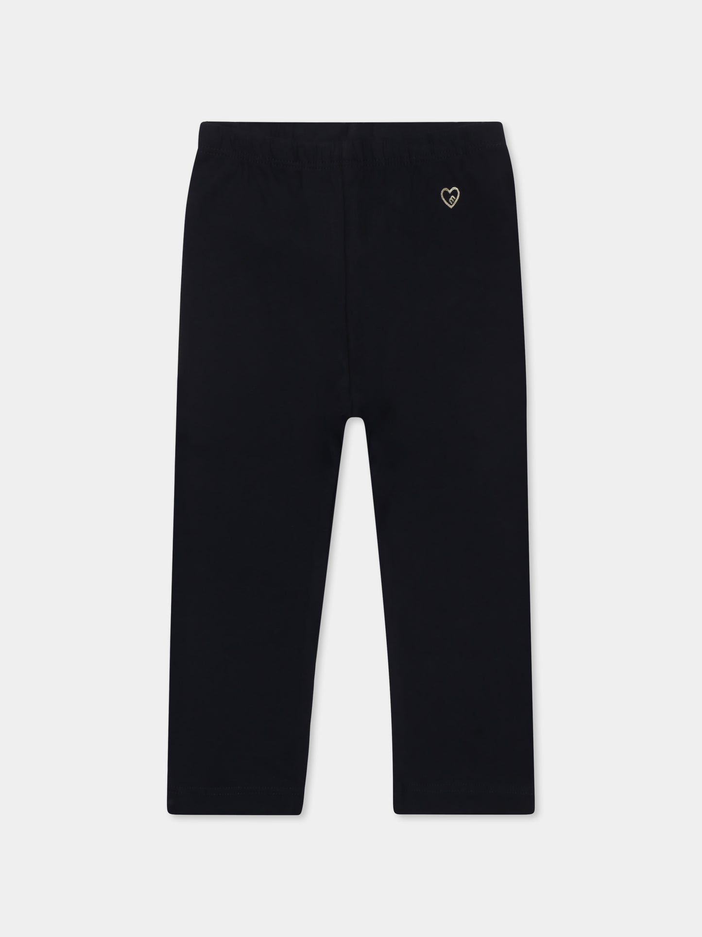 Legging bleu pour bébé fille