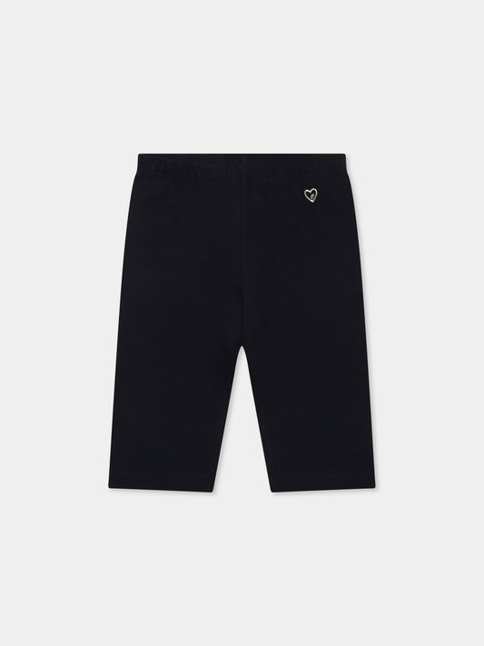 Legging bleu pour bébé fille
