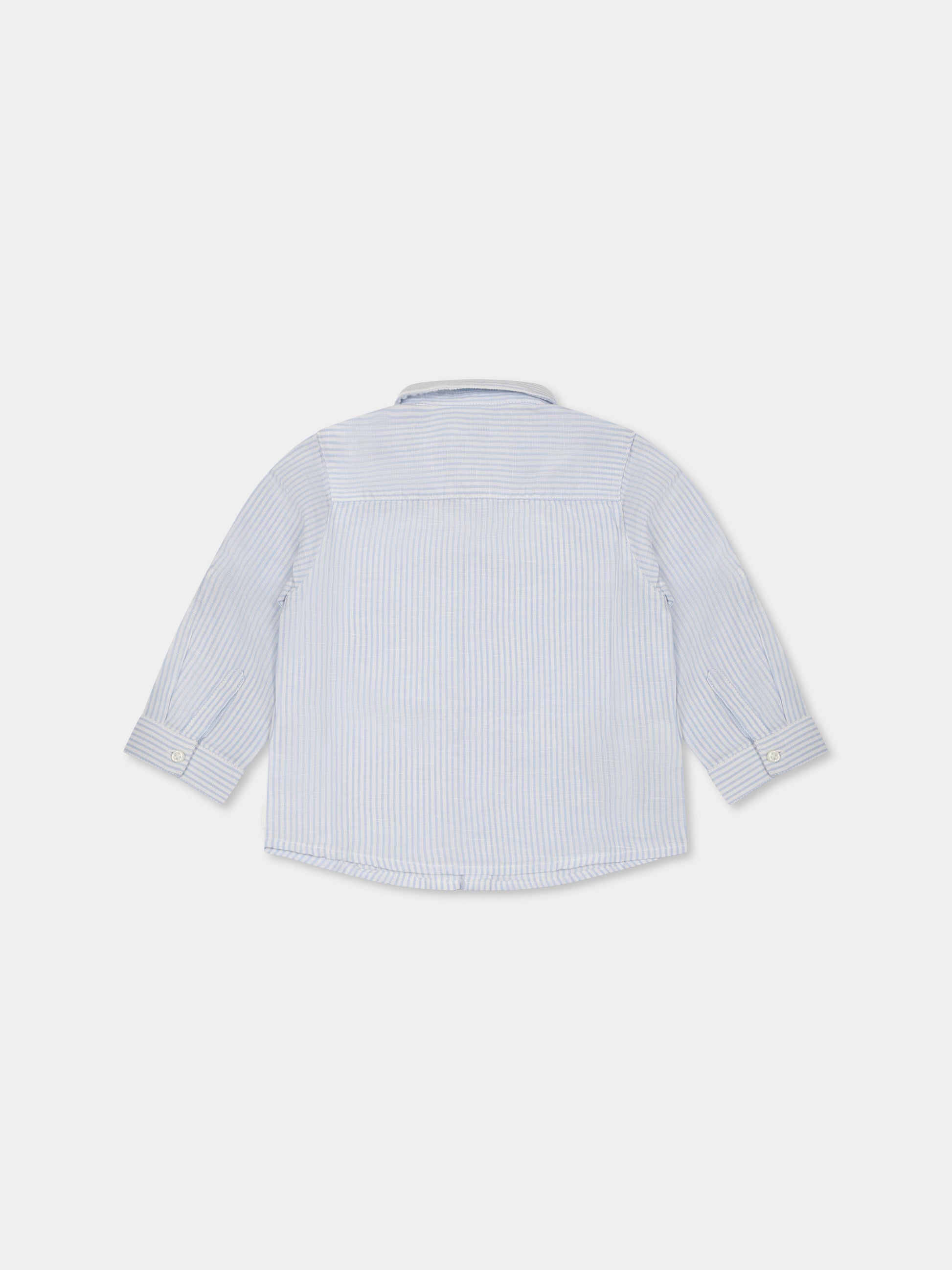 Camicia celeste per neonato,Mayoral,1116 087