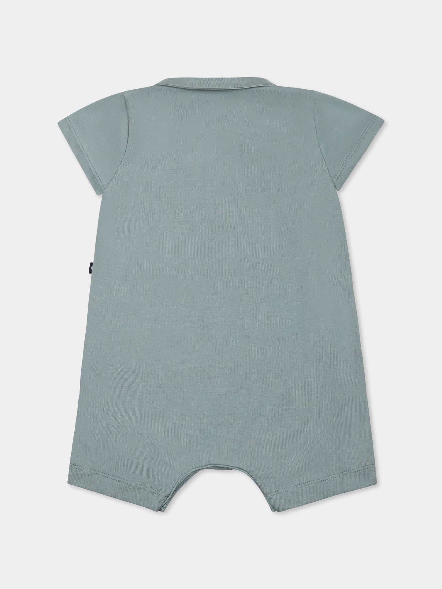 Pagliaccetto verde per neonati con stampa limone,Petit Bateau,A0DHK PAUL 01