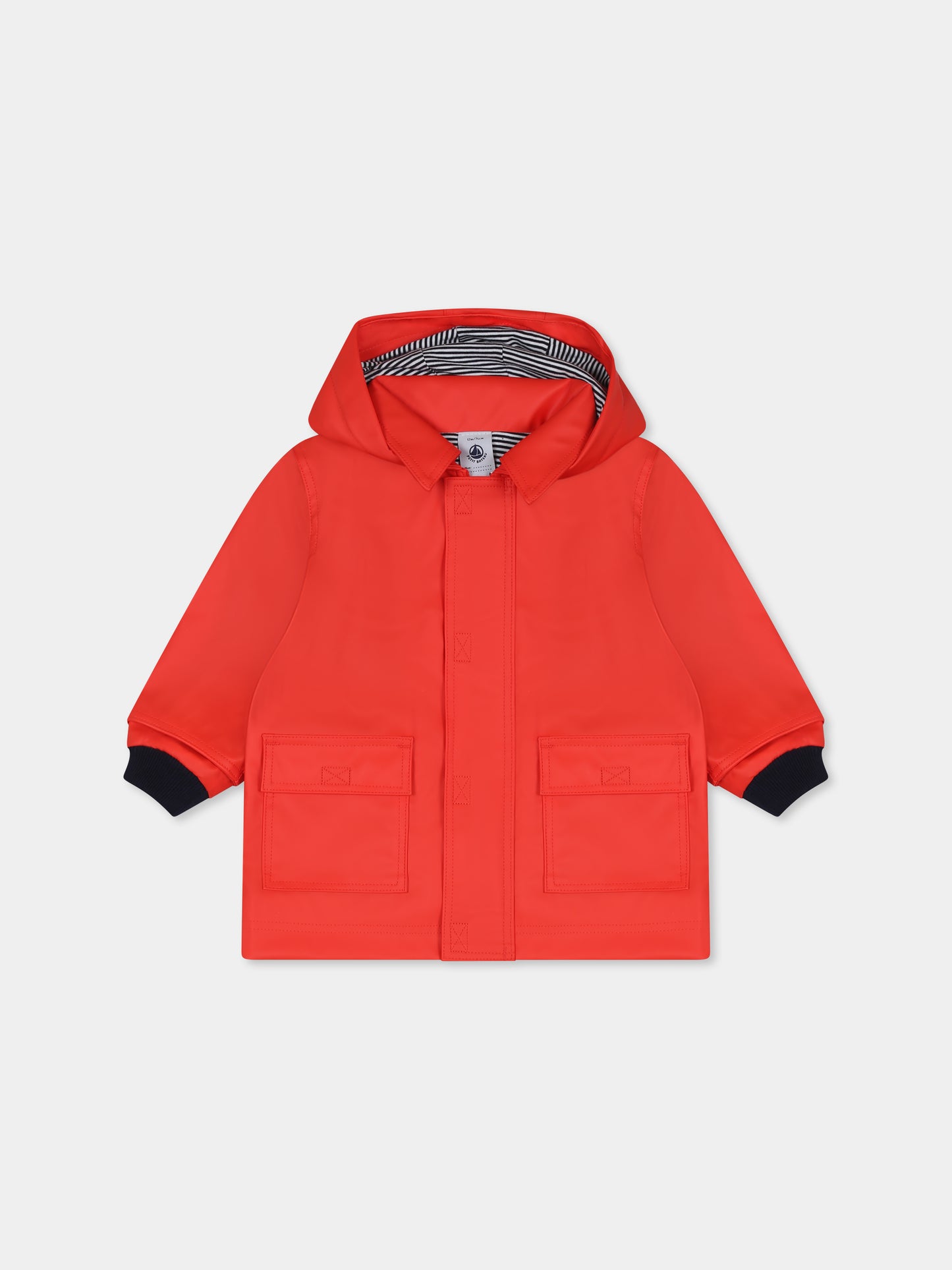 Impermeabile rosso per neonati,Petit Bateau,A0CS3 SPICY 01