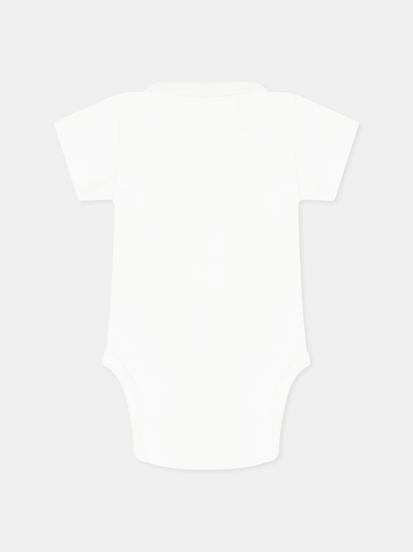 Body bianco per neonati,Petit Bateau,A09FN MARSHMALLOW 01