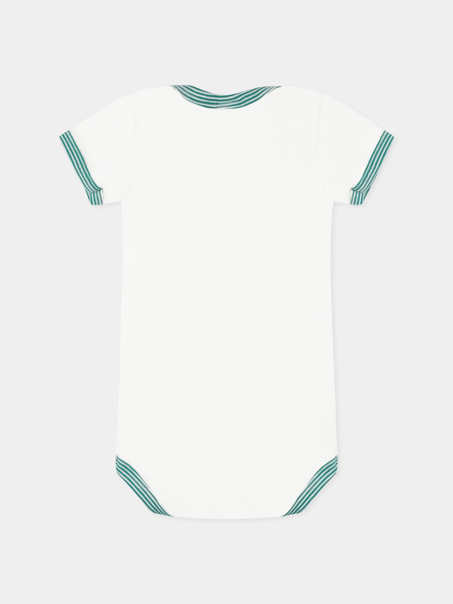 Set body bianco per neonati con animali,Petit Bateau,A0CZT VARIANTE 1 00