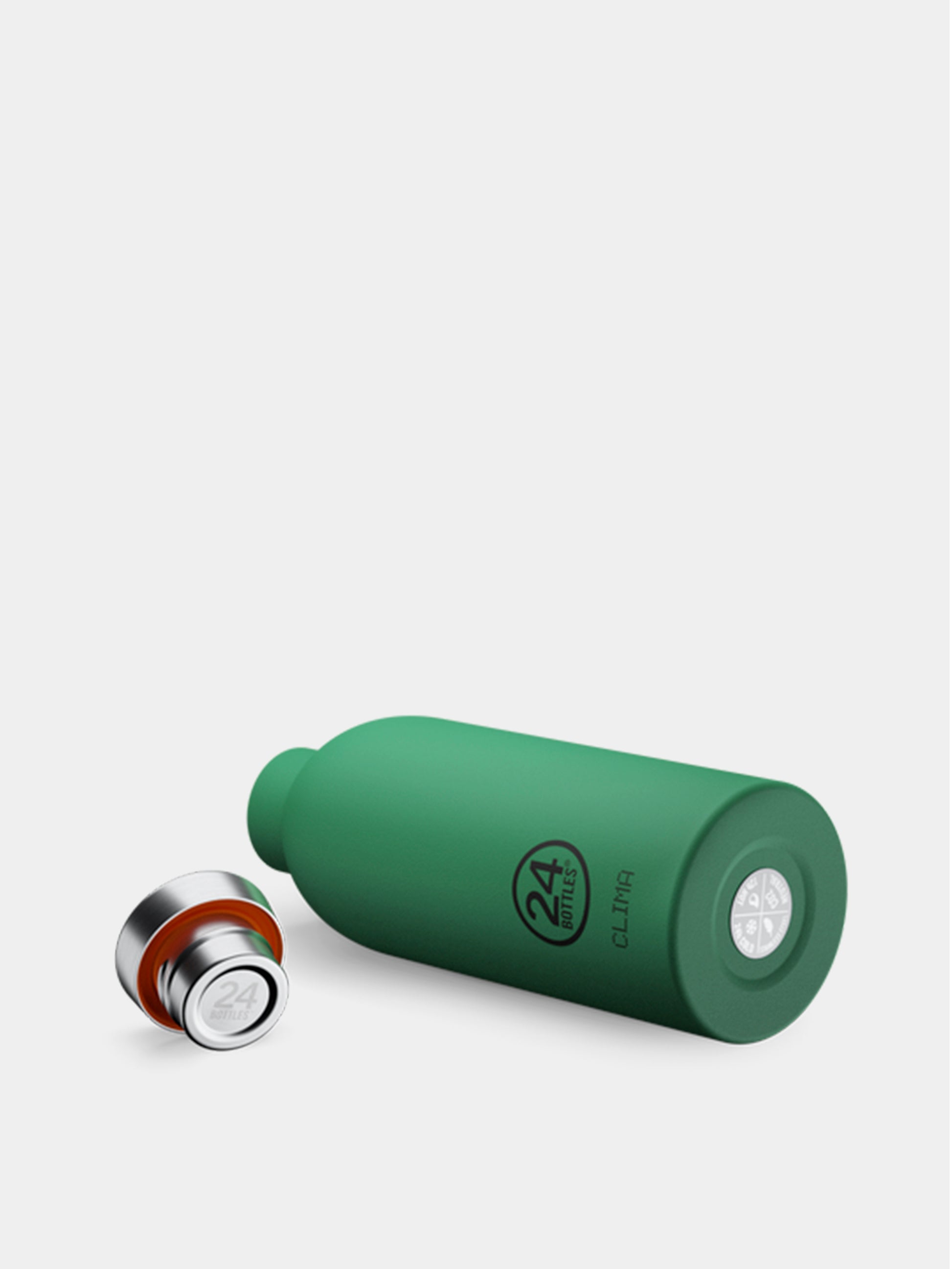 Clima Bottle Stone Emerald green 500 ml per bambini,24bottles,001490 CLIMA BOTTLE 050 STONE EMERALD GREEN