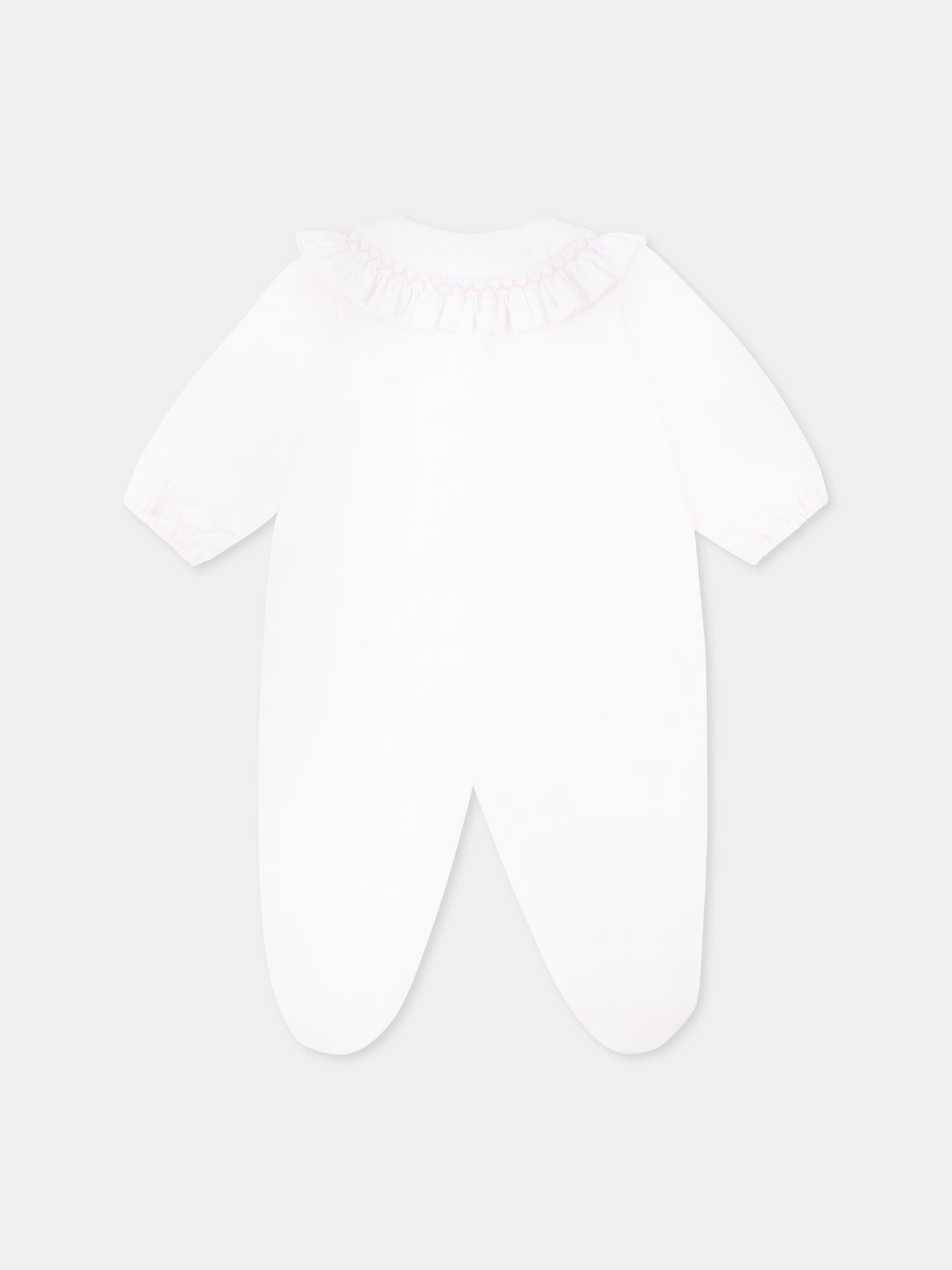 Tutina rosa per neonata,La Stupenderia,TBTT56N03