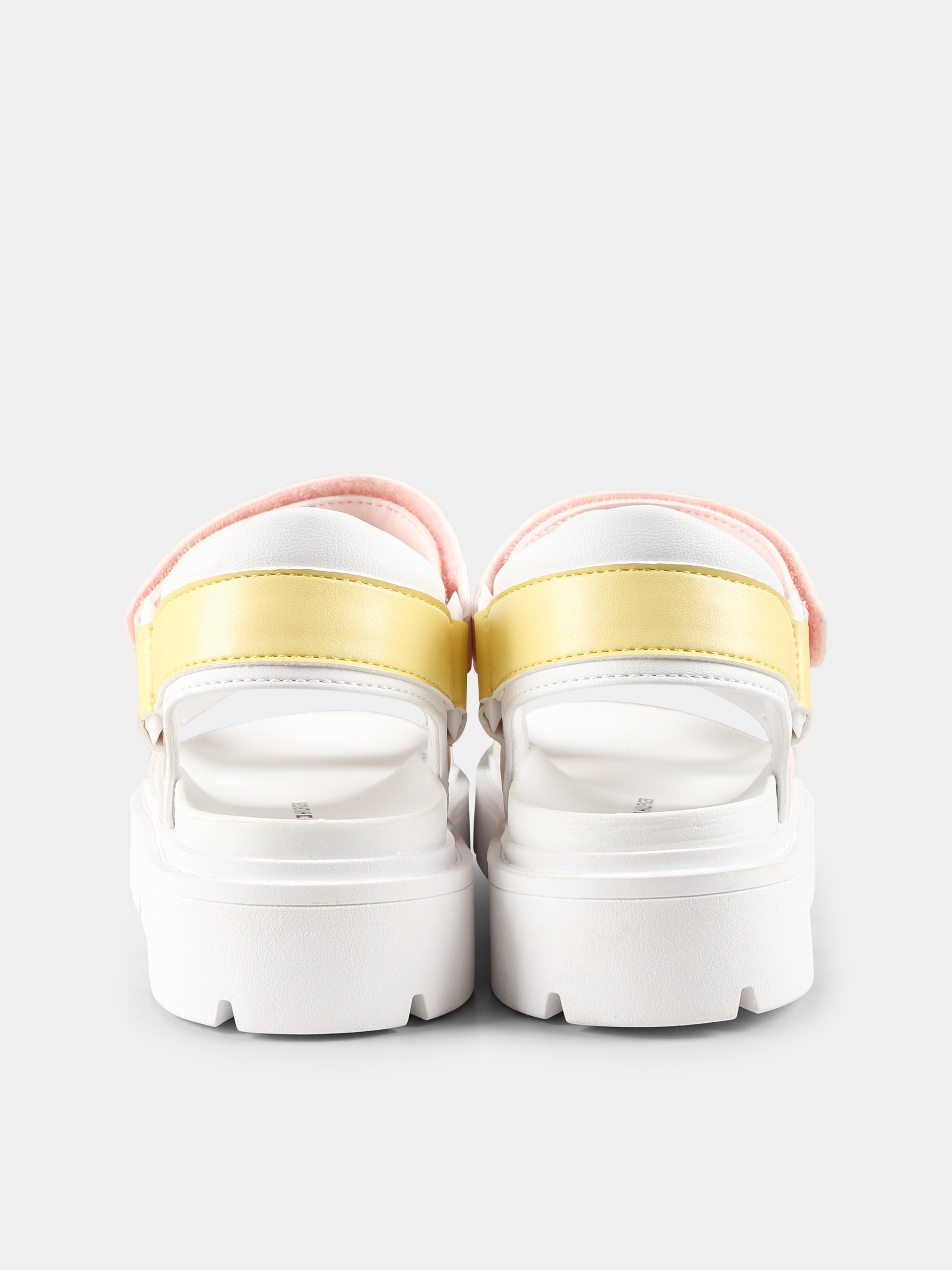 Sandali multicolor per bambina con logo,Tommy Hilfiger Junior,T3A2 33786 0326Y913