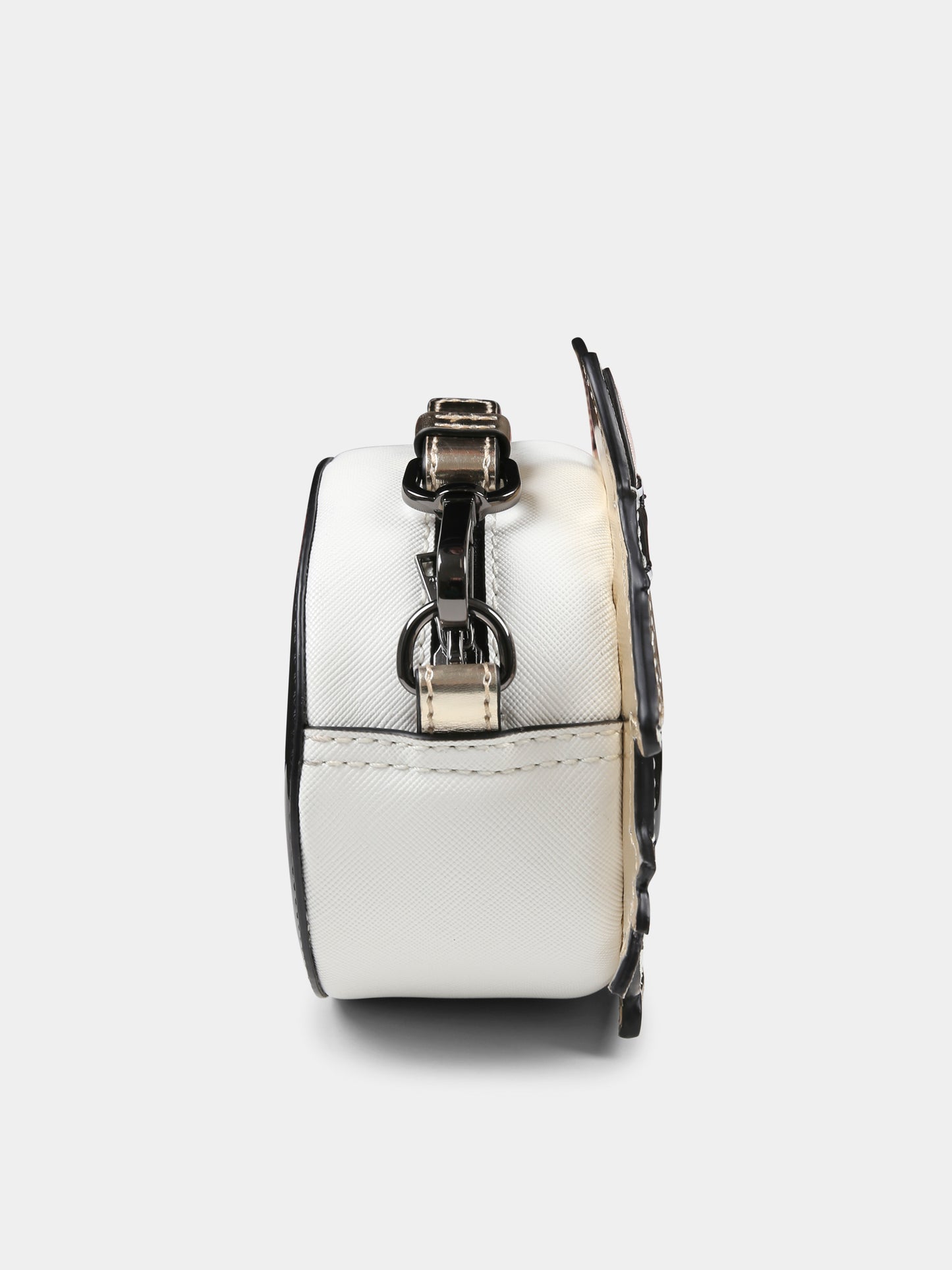 Borsa bianca per bambina con Choupette,Karl Lagerfeld Kids,Z30582 576