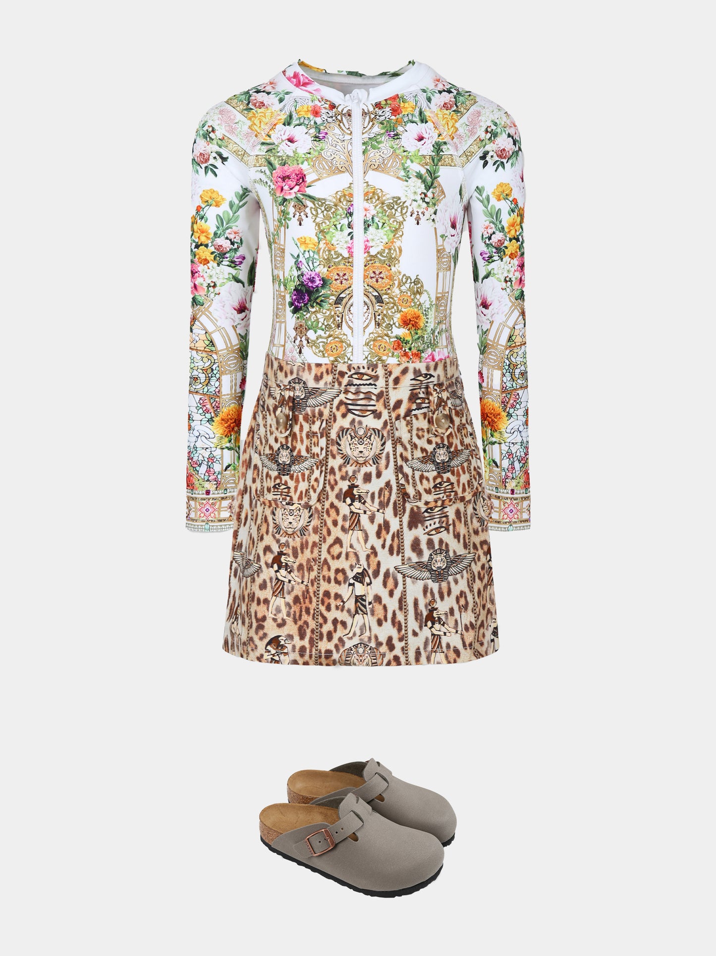 Jupe multicolor pour fille