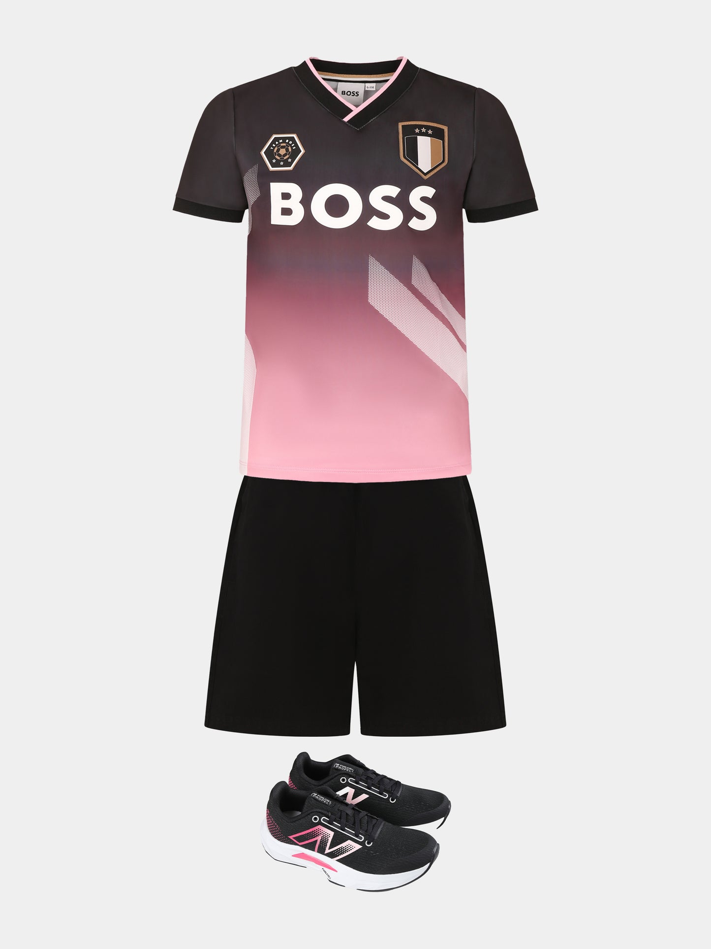 Short noir pour garçon