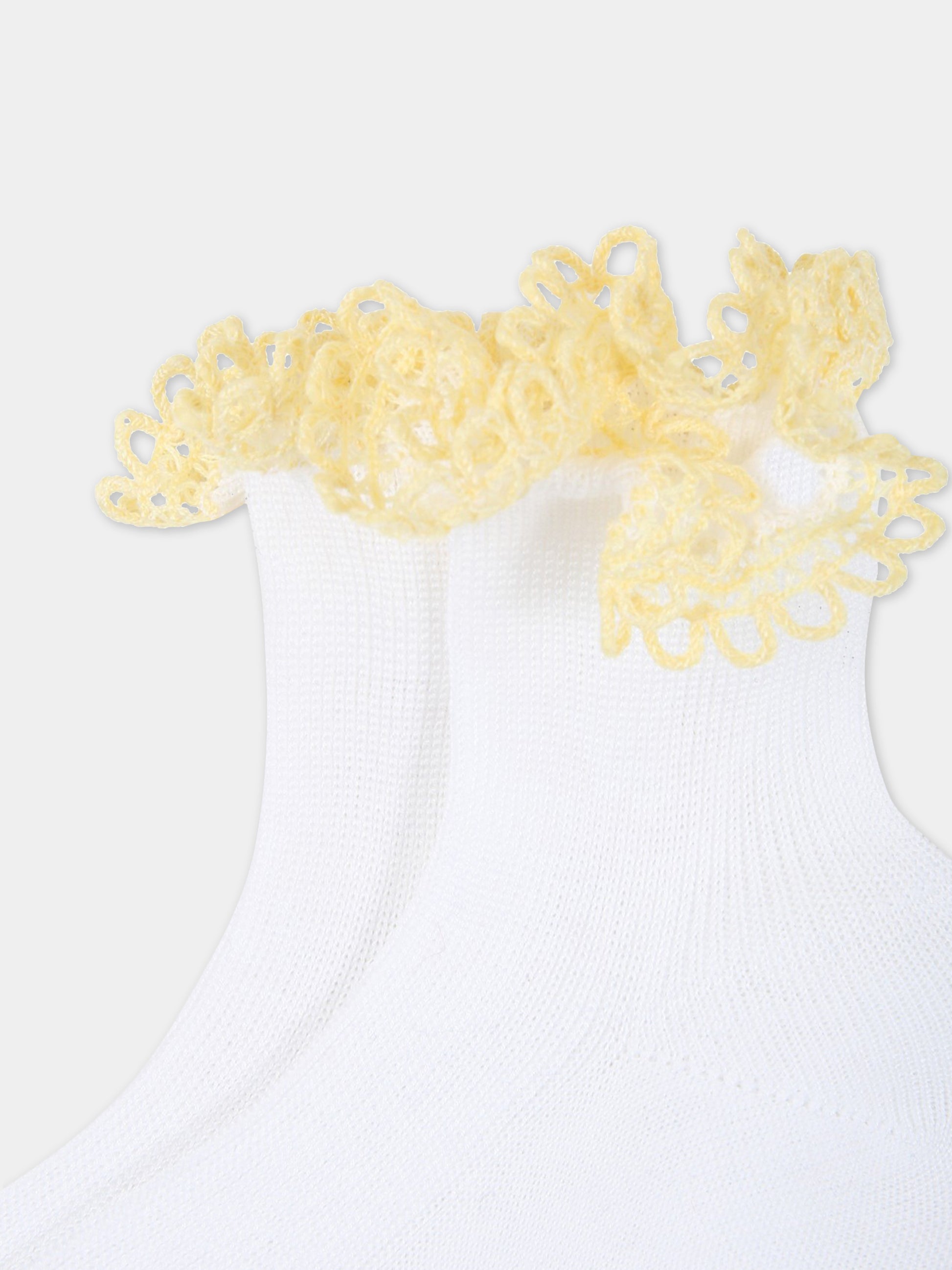 Calze bianche per bambina,Story Loris,6731 24