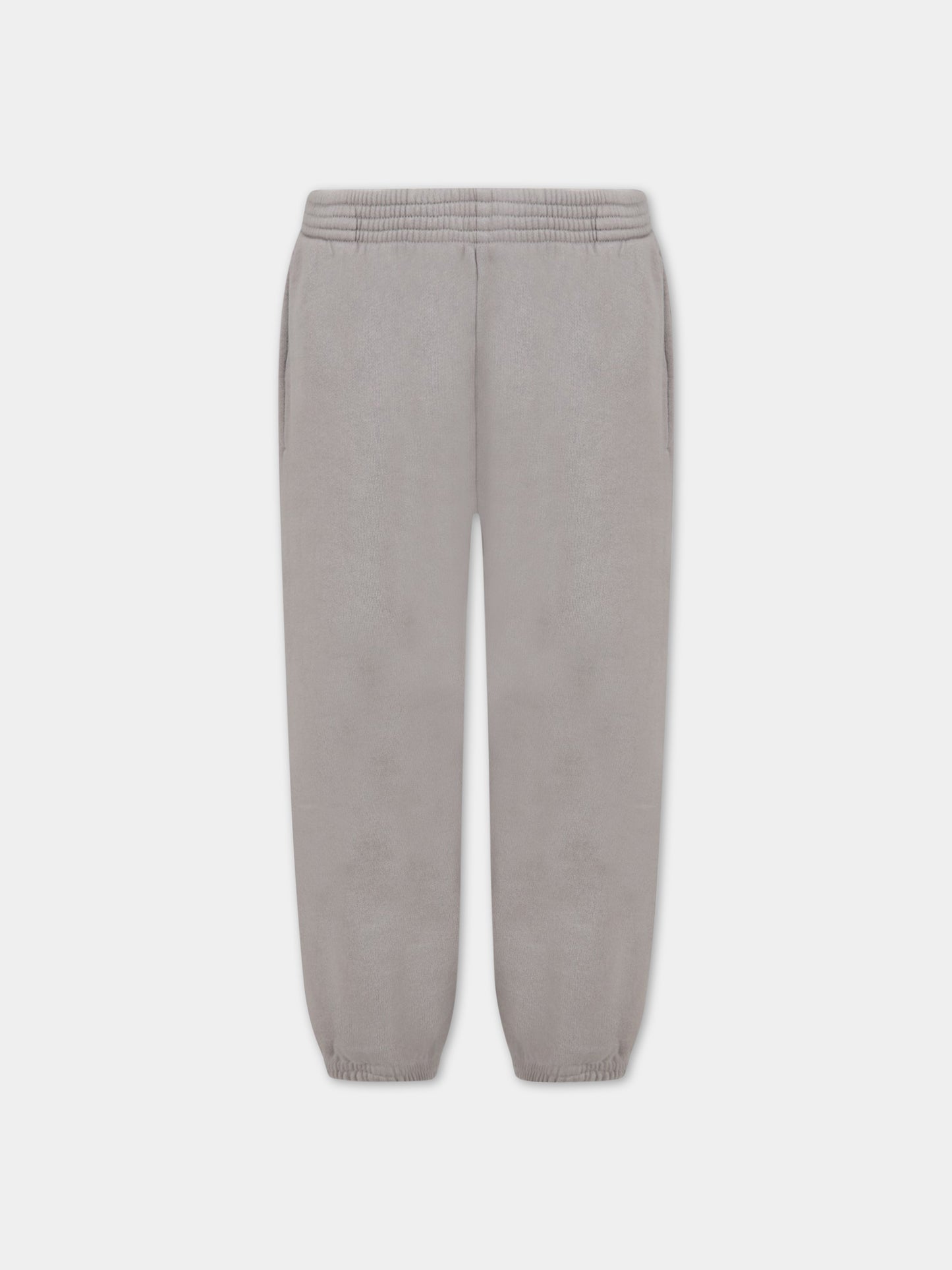 Pantalone grigio per bambini,Balenciaga,621788 TKVC4 8174