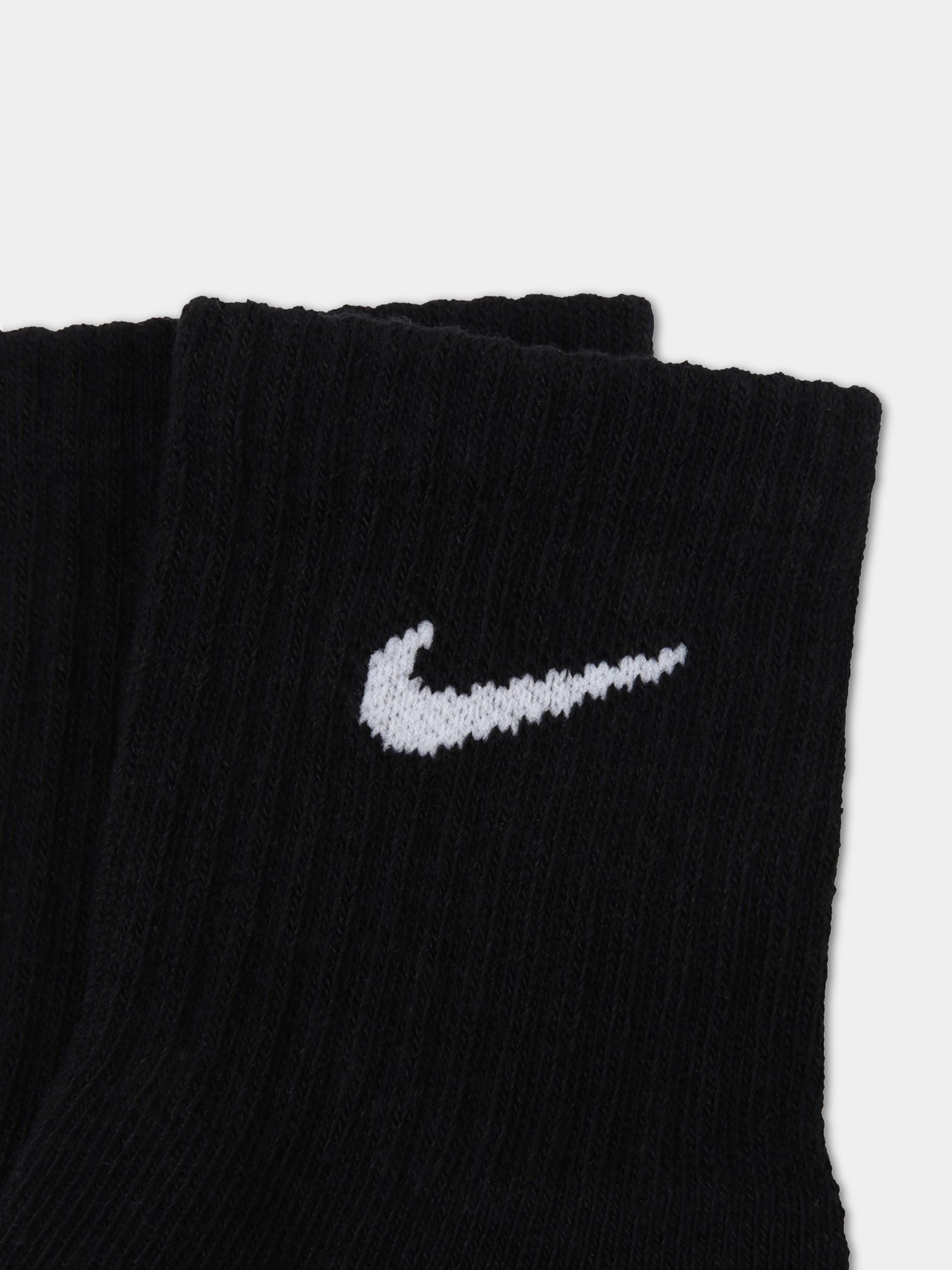 Calze nere per bambini con logo bianco,Nike,RN0013-023