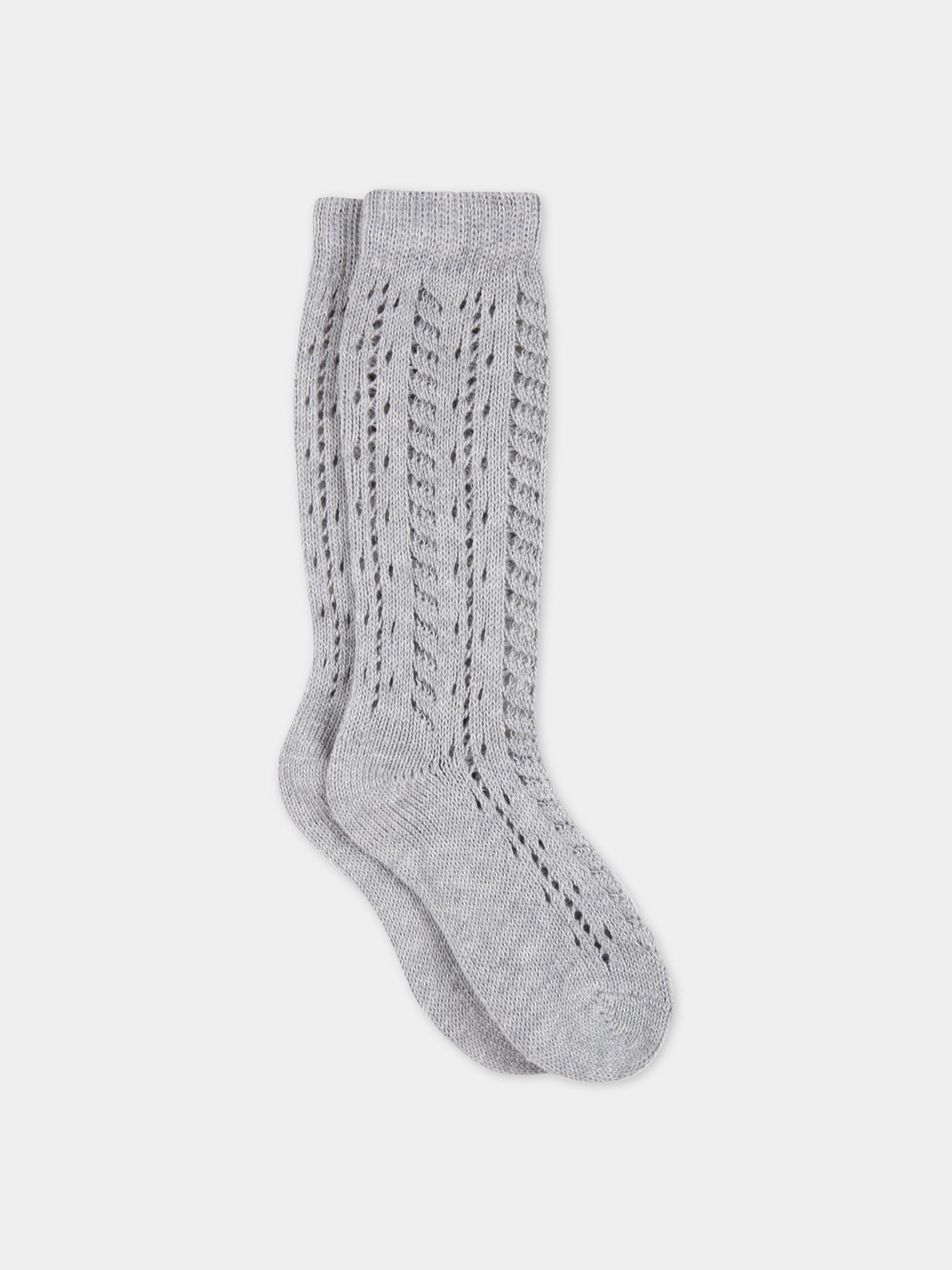 Calze grigie per bambina,Story Loris,3060 N4