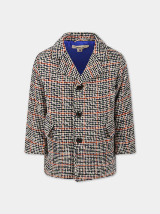 Cappotto multicolor per bambino,Bellerose,CHARLES22 C1156