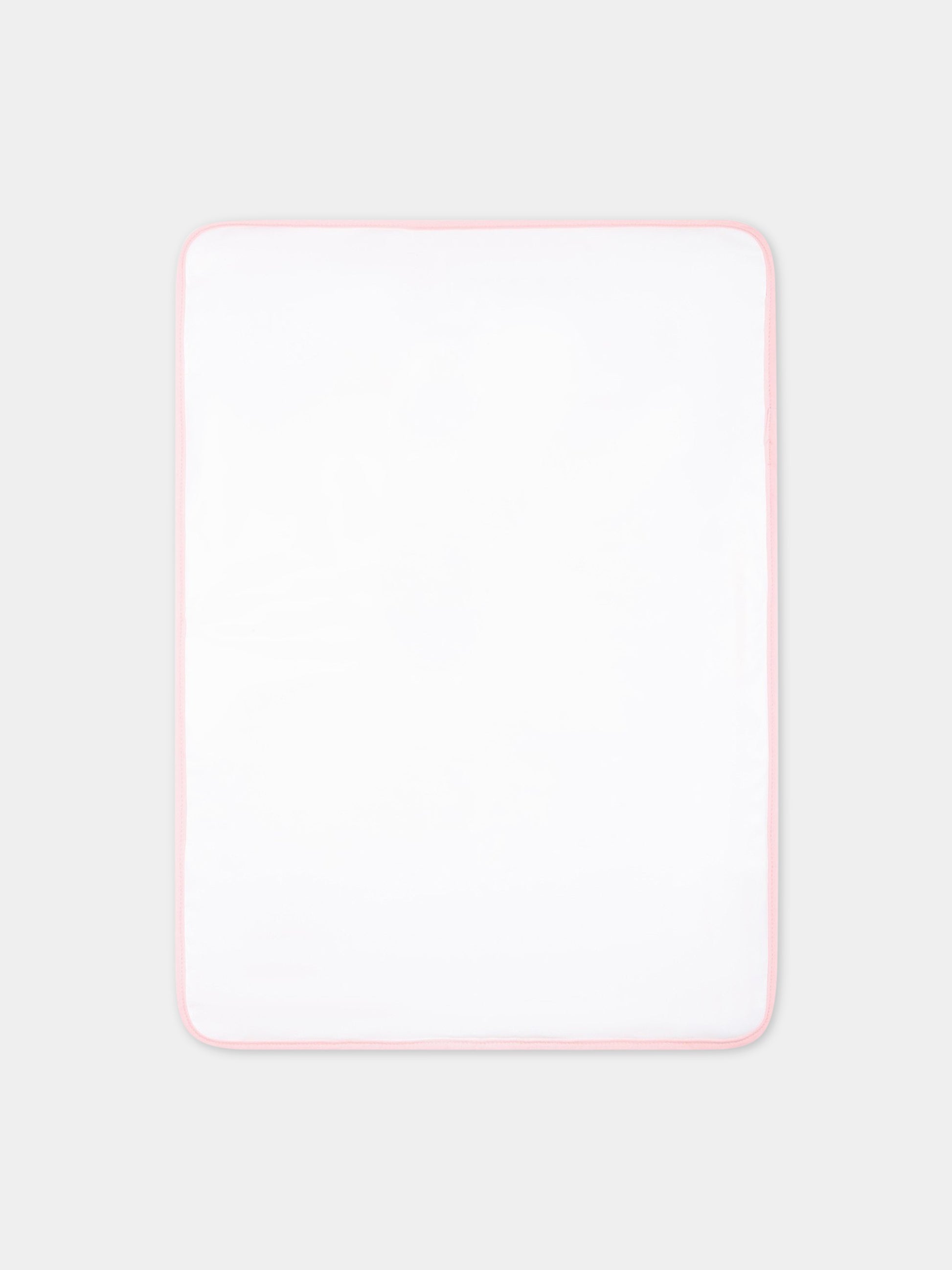 Borsa-mamma rosa per neonata con Teddy Bear,Moschino Kids,MRX03A LDA25 50209