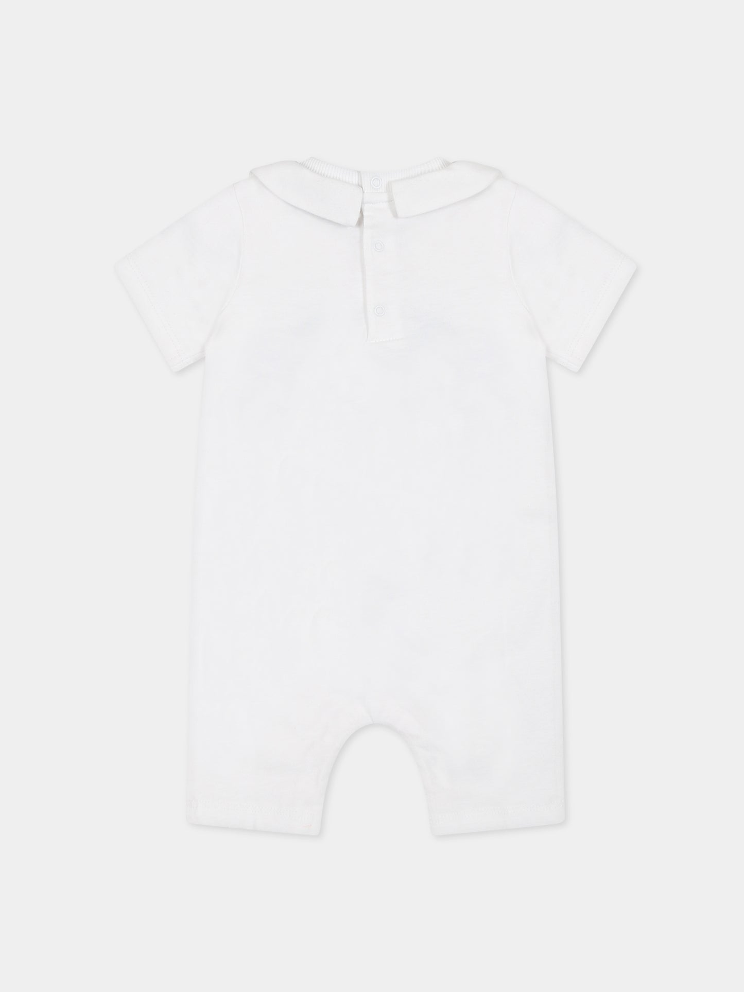 Set celeste per neonato con stampa e Teddy Bear,Moschino Kids,MUY04W LAA02 84294