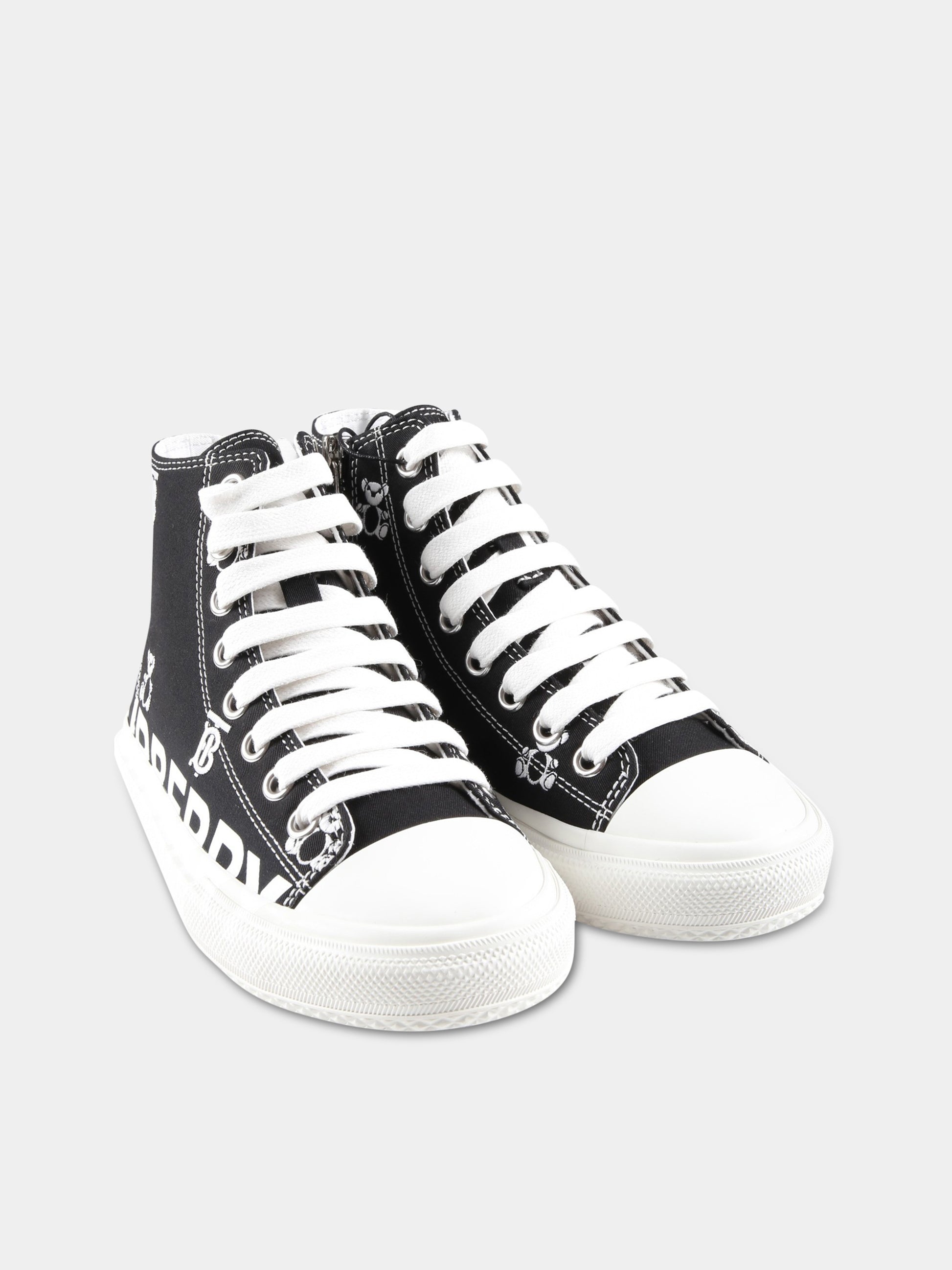 Sneakers nere per bambino con monogramm TB,Burberry Kids,8062681