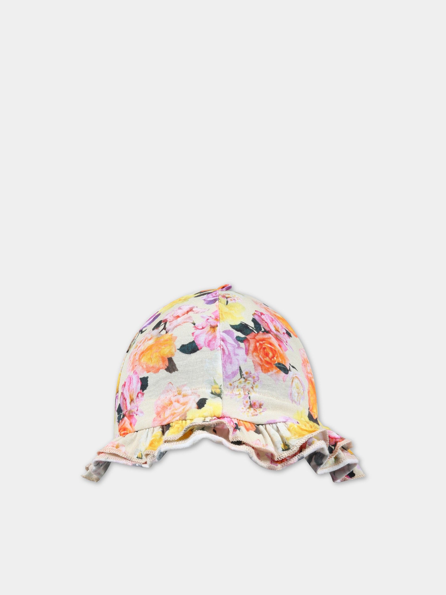 Cappello multicolor per neonata con logo,Molo,7S23T206B 6808