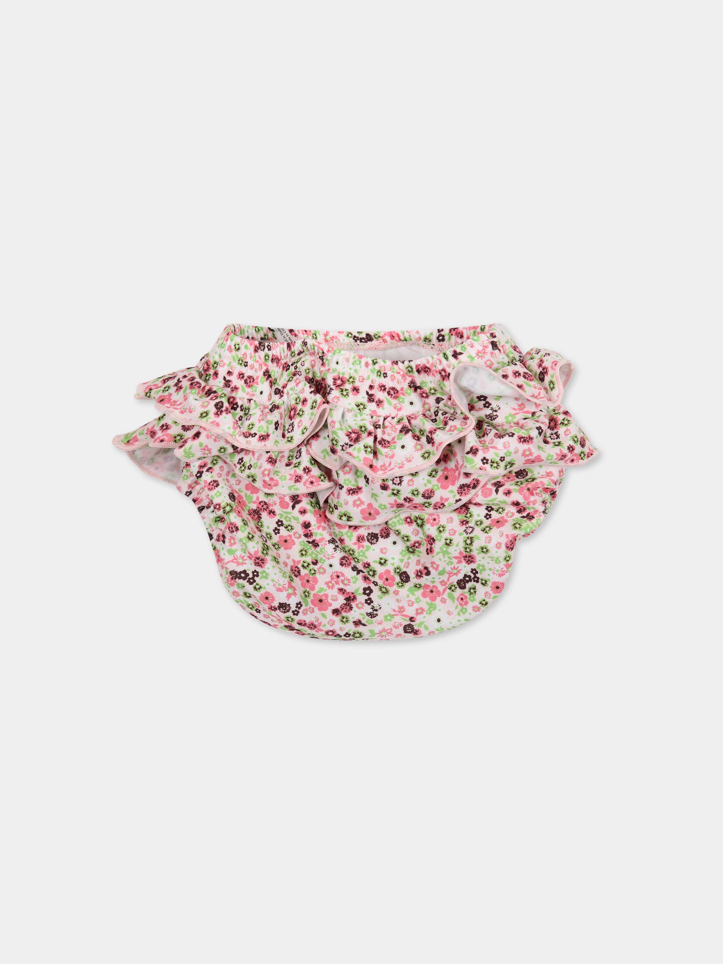 Slip-mare multicolor per neonata con stampa floreale,Molo,8S23P301 6681