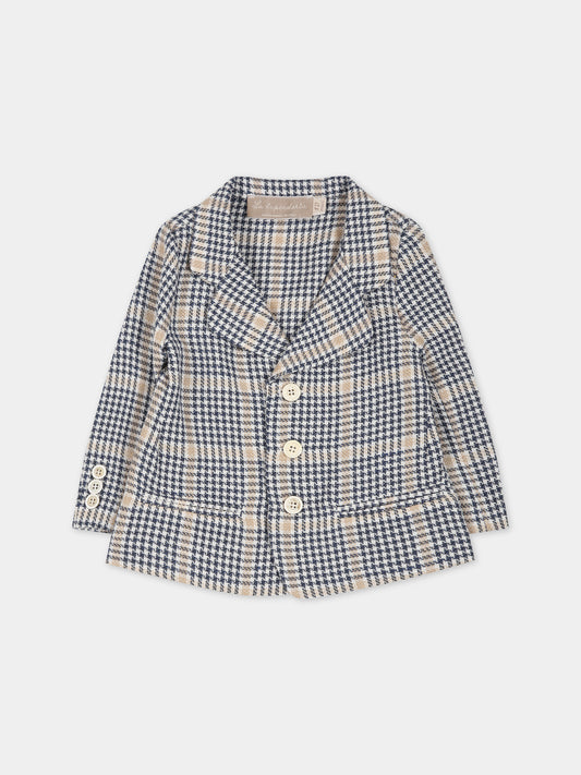 Giacca multicolor per neonato,La Stupenderia,CJGH91Z17