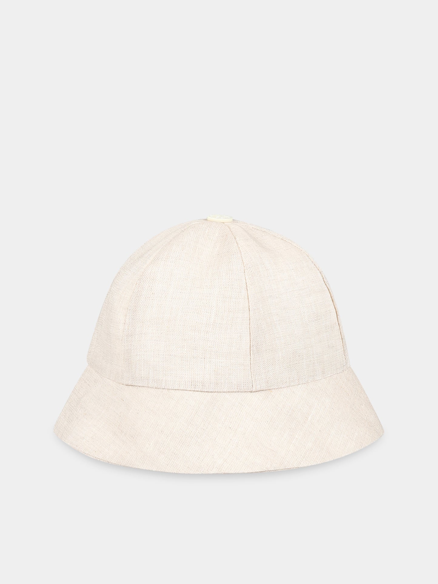 Cappello beige per neonato,La Stupenderia,TBCP55D05 D05