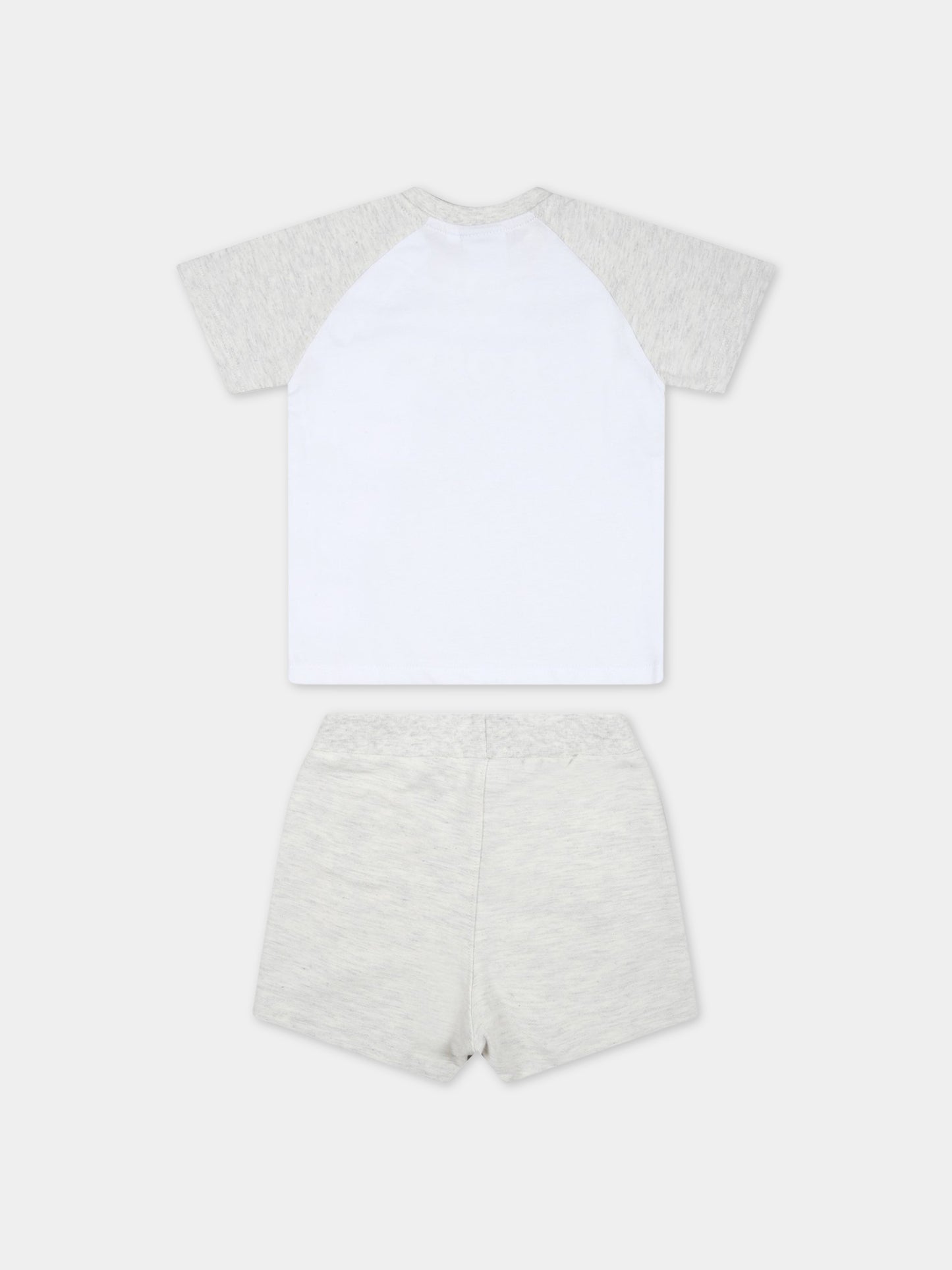 Completo multicolor per neonato con logo,Boss,J98408 A10