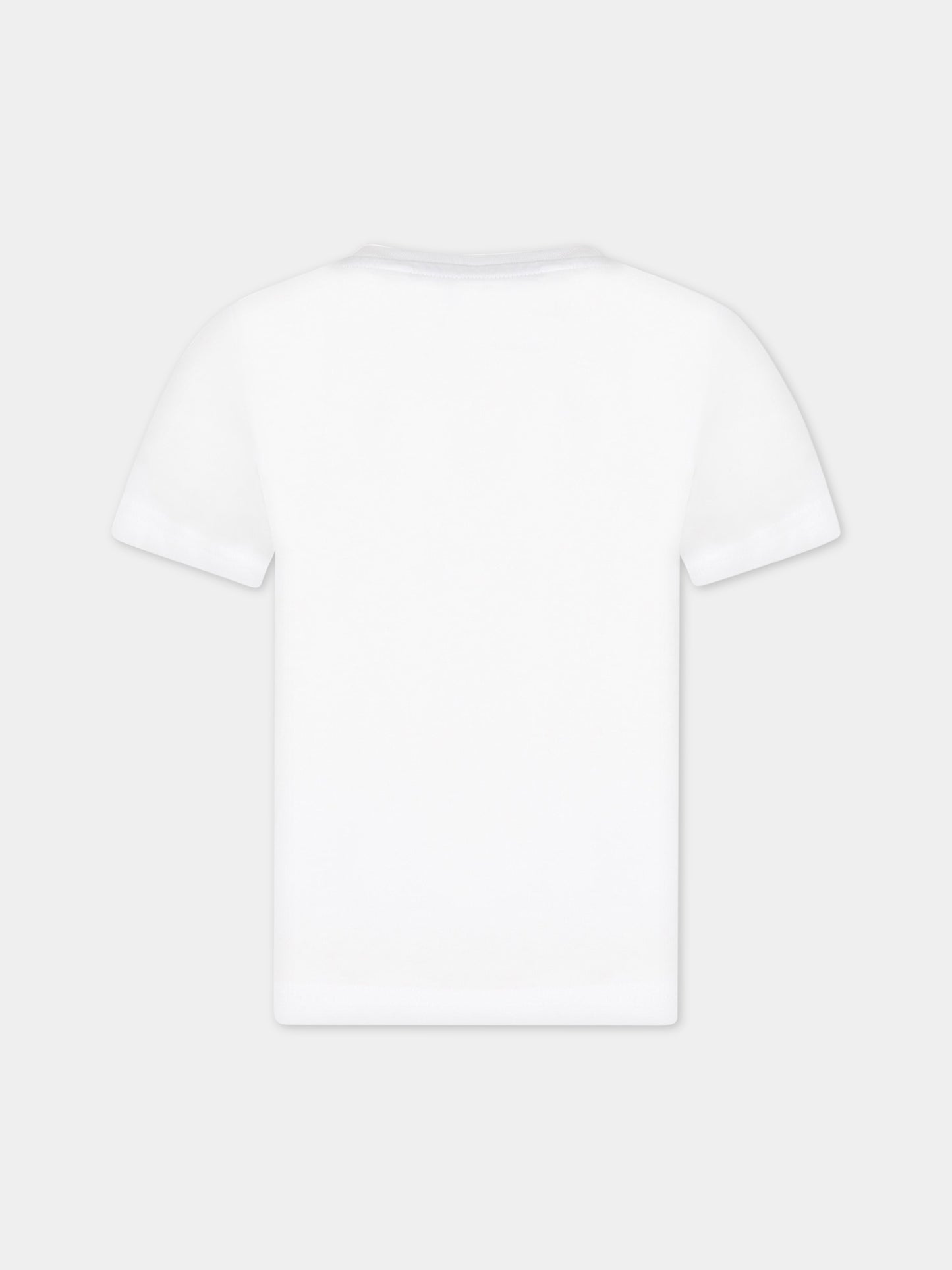 T-shirt bianca per bambino con logo,Timberland,T25T79 10P