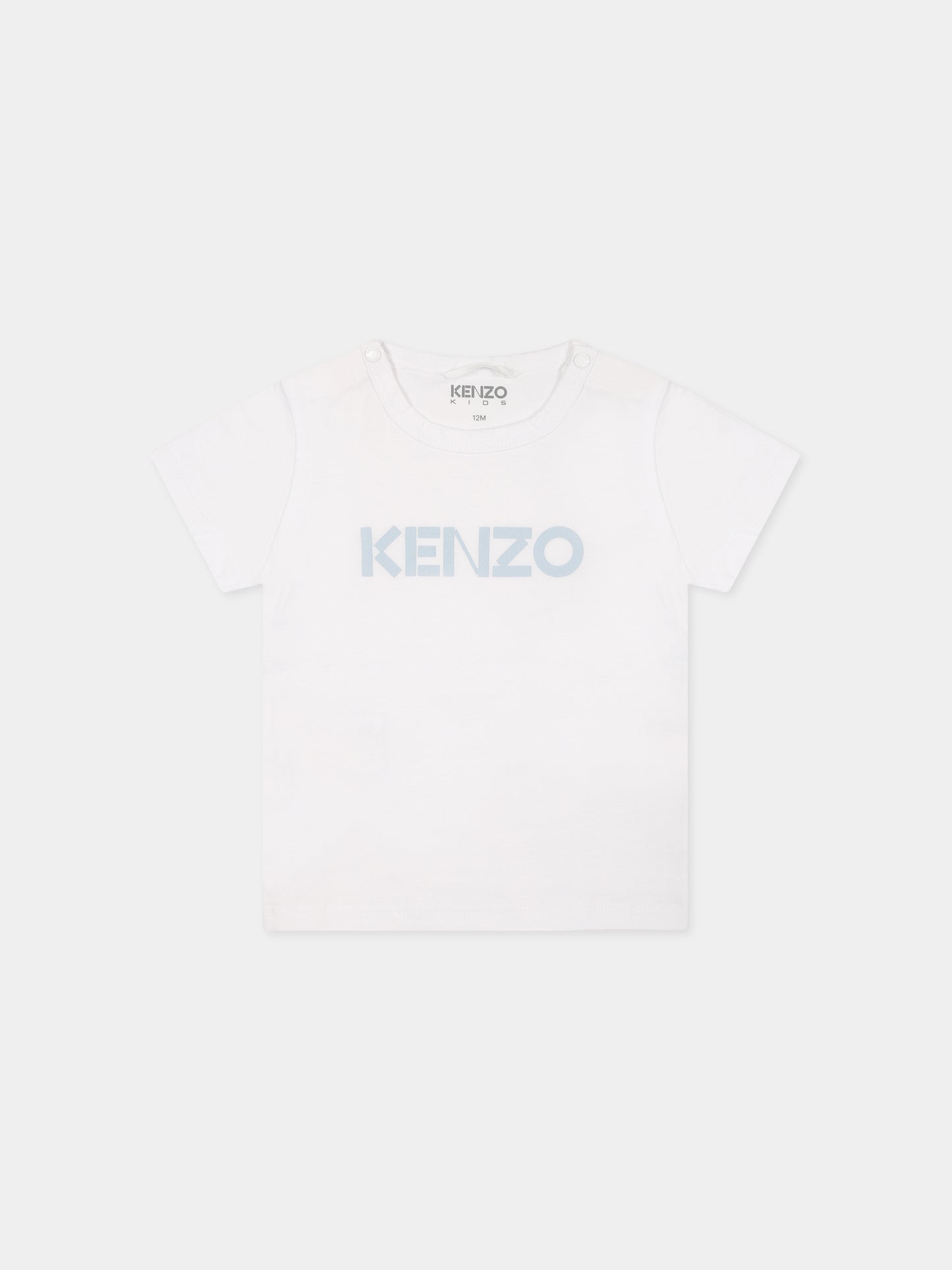 Completo multicolor per neonato con tigre e logo,Kenzo Kids,K98099 78P