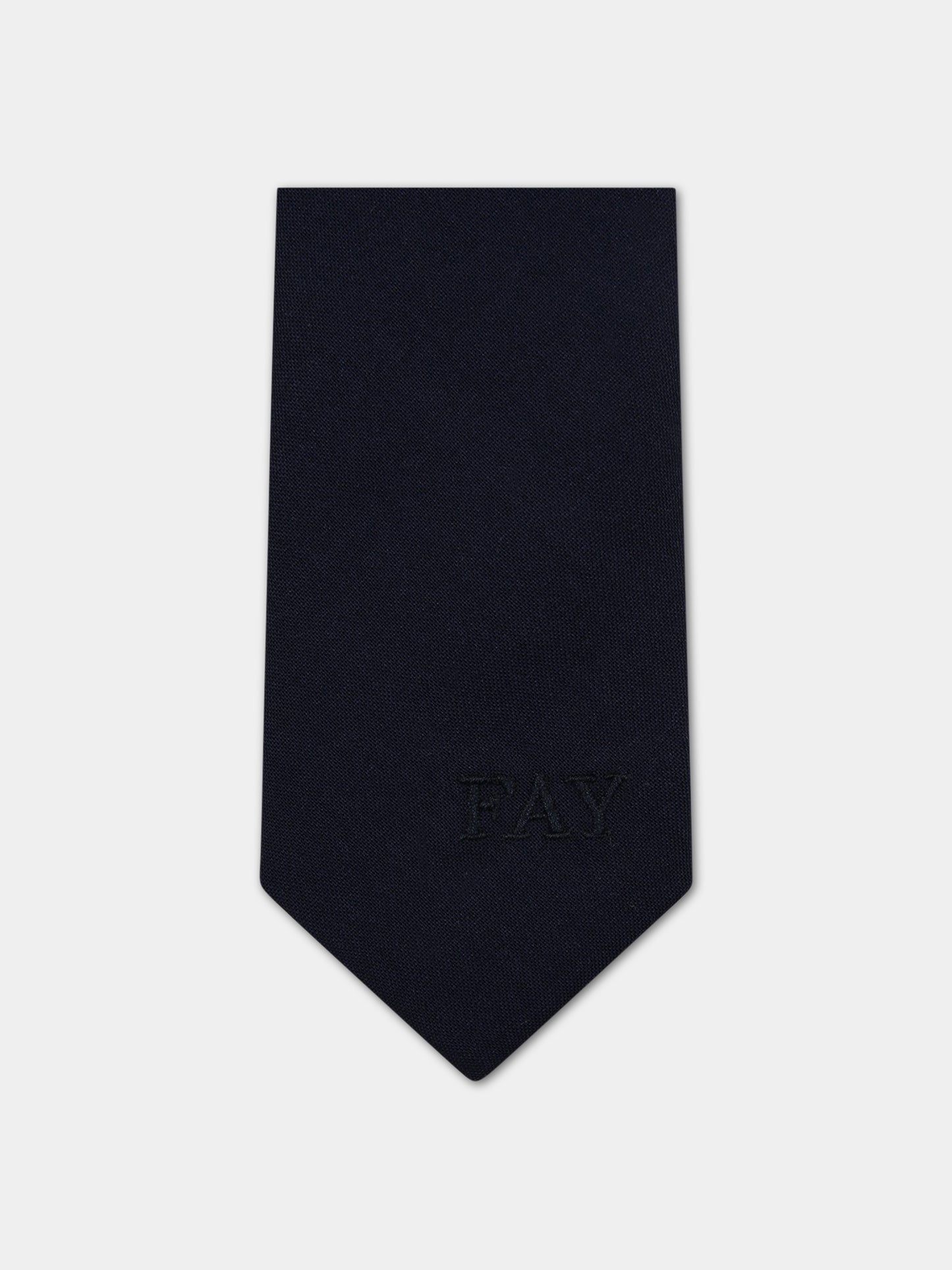 Cravatta blu per bambino con logo ricamato,Fay Kids,FS0P54 I0142 621