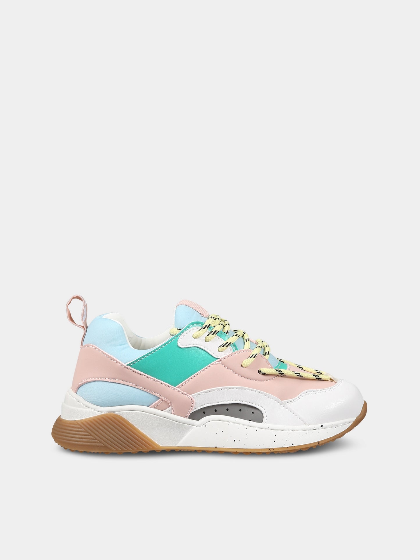 Sneakers multicolor per bambina con logo,Stella Mccartney Kids,TS0A16 Z1154 999