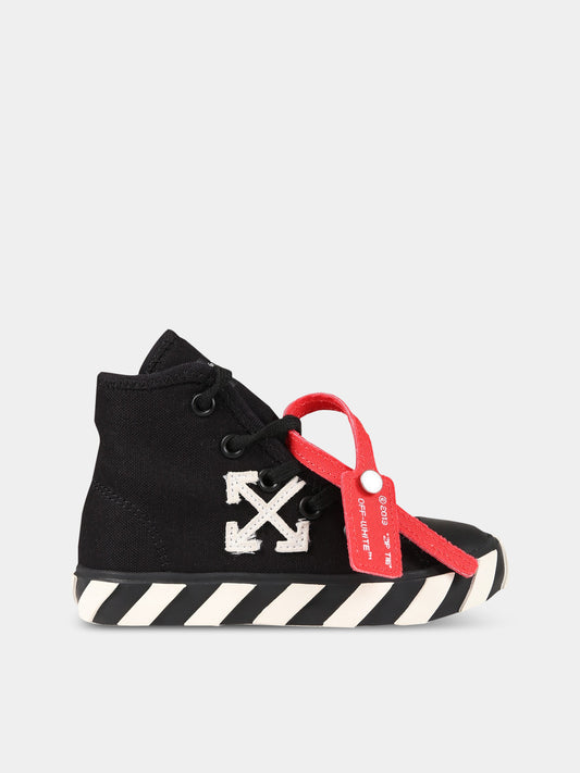 Sneakers nere per bambino con iconiche frecce,Off White,OBIA009S23FAB0011001