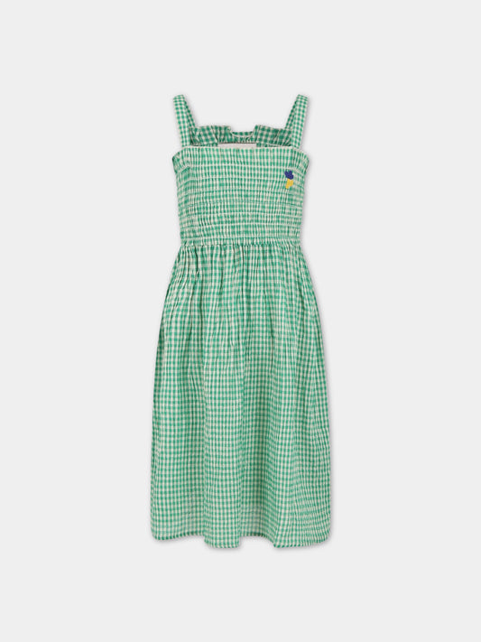 Vestito verde per bambina,Bobo Choses,123AC132