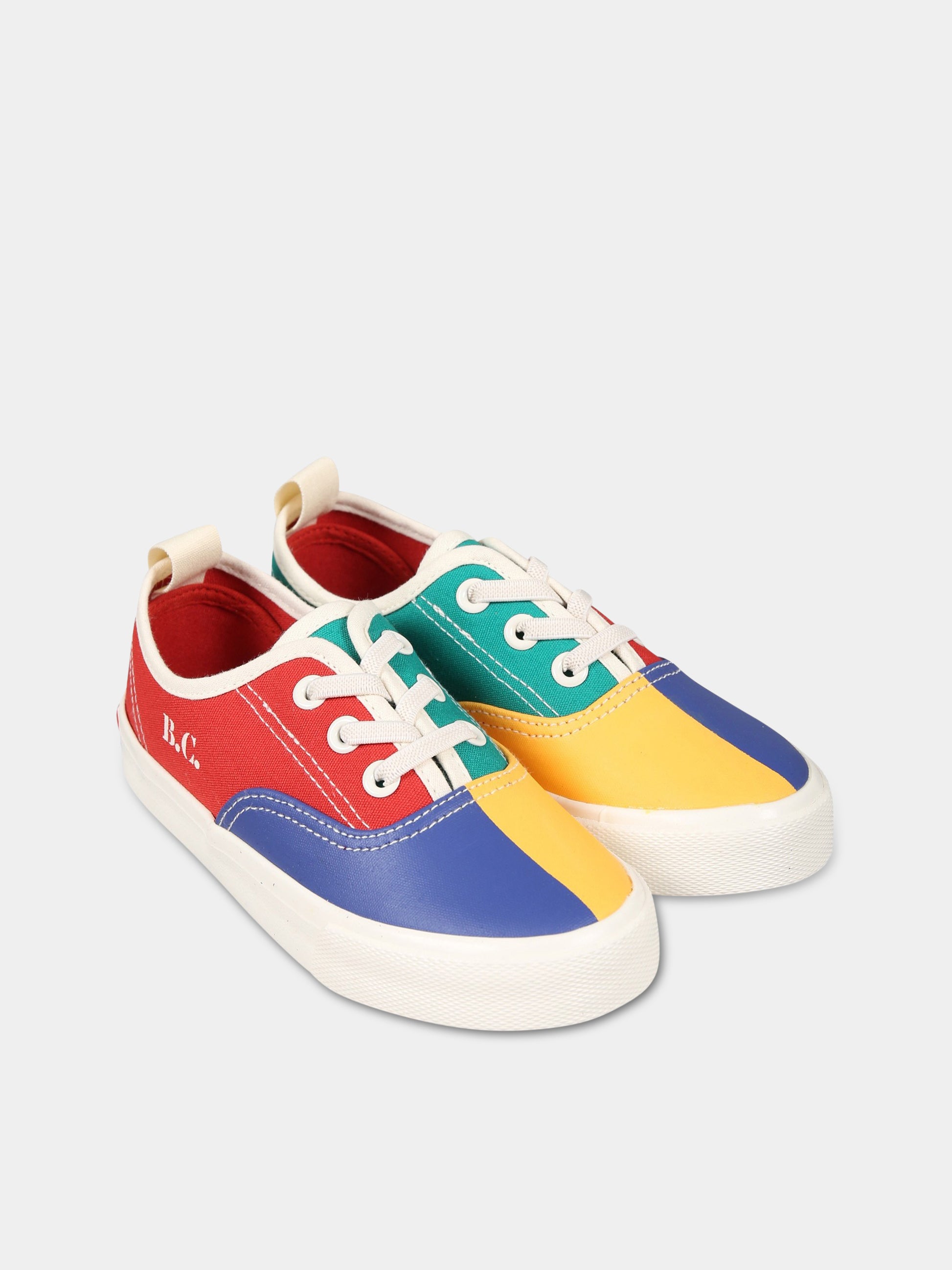 Sneakers multicolor per bambini con logo,Bobo Choses,123AI024