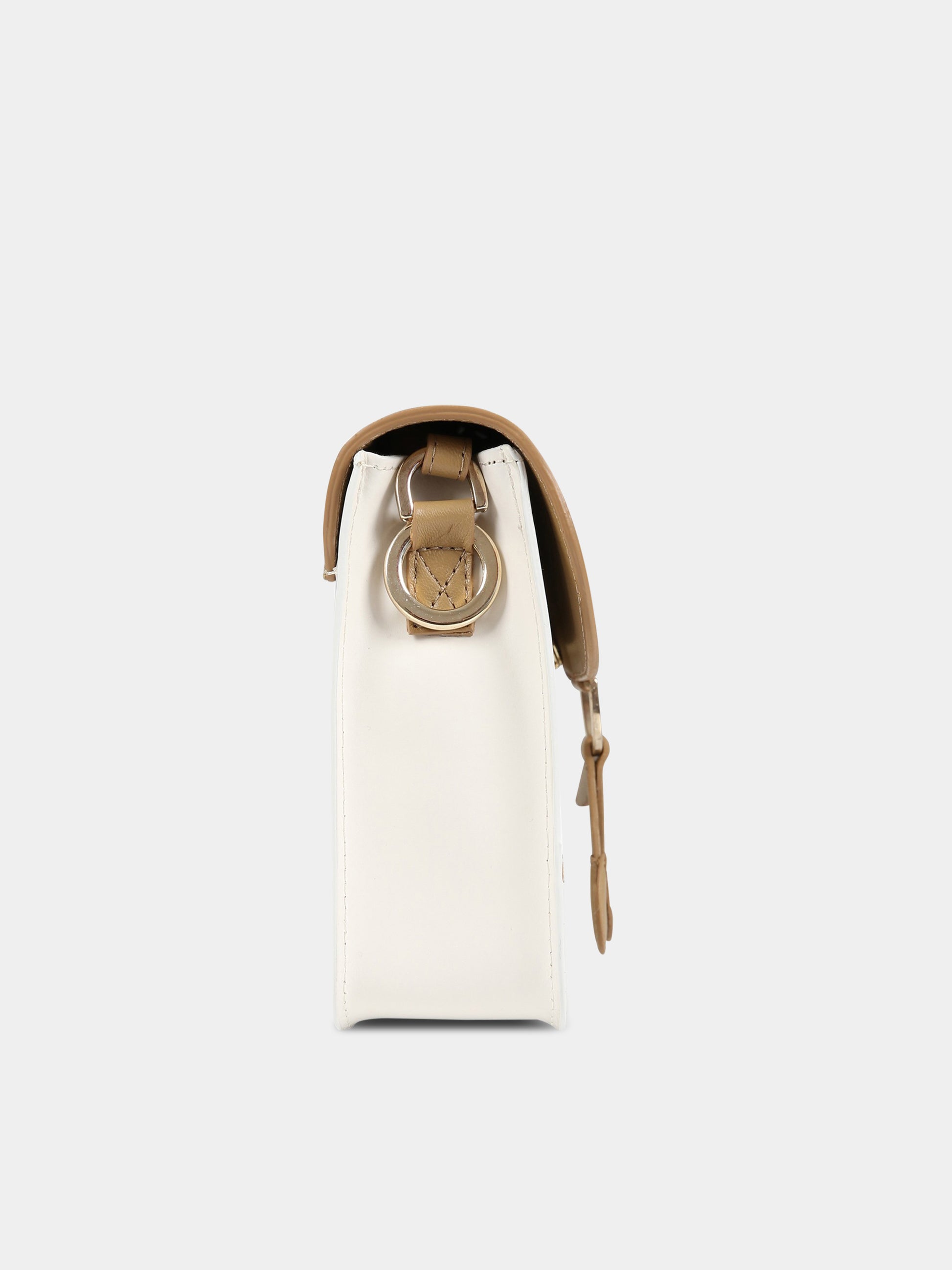 Borsa bianca per bambina con iconiche ciliegie,Bonpoint,S03GBAL00001 002