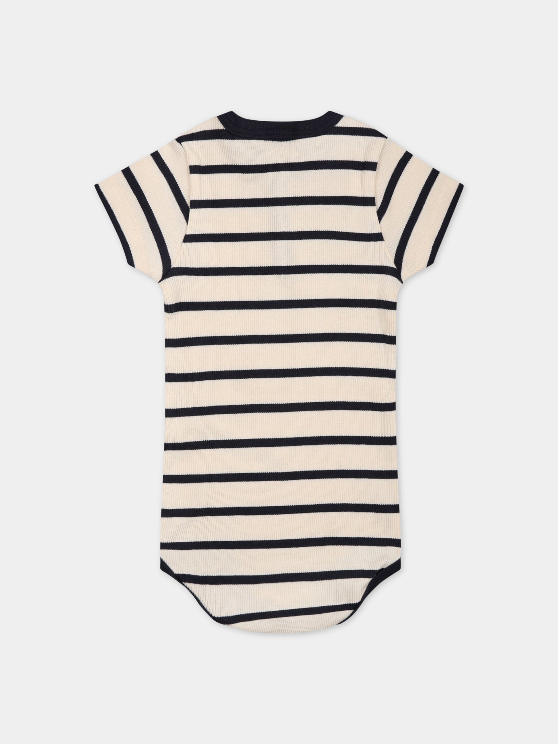Body multicolor per neonato,Petit Bateau,A0751 AVALANCHE/SMOKING