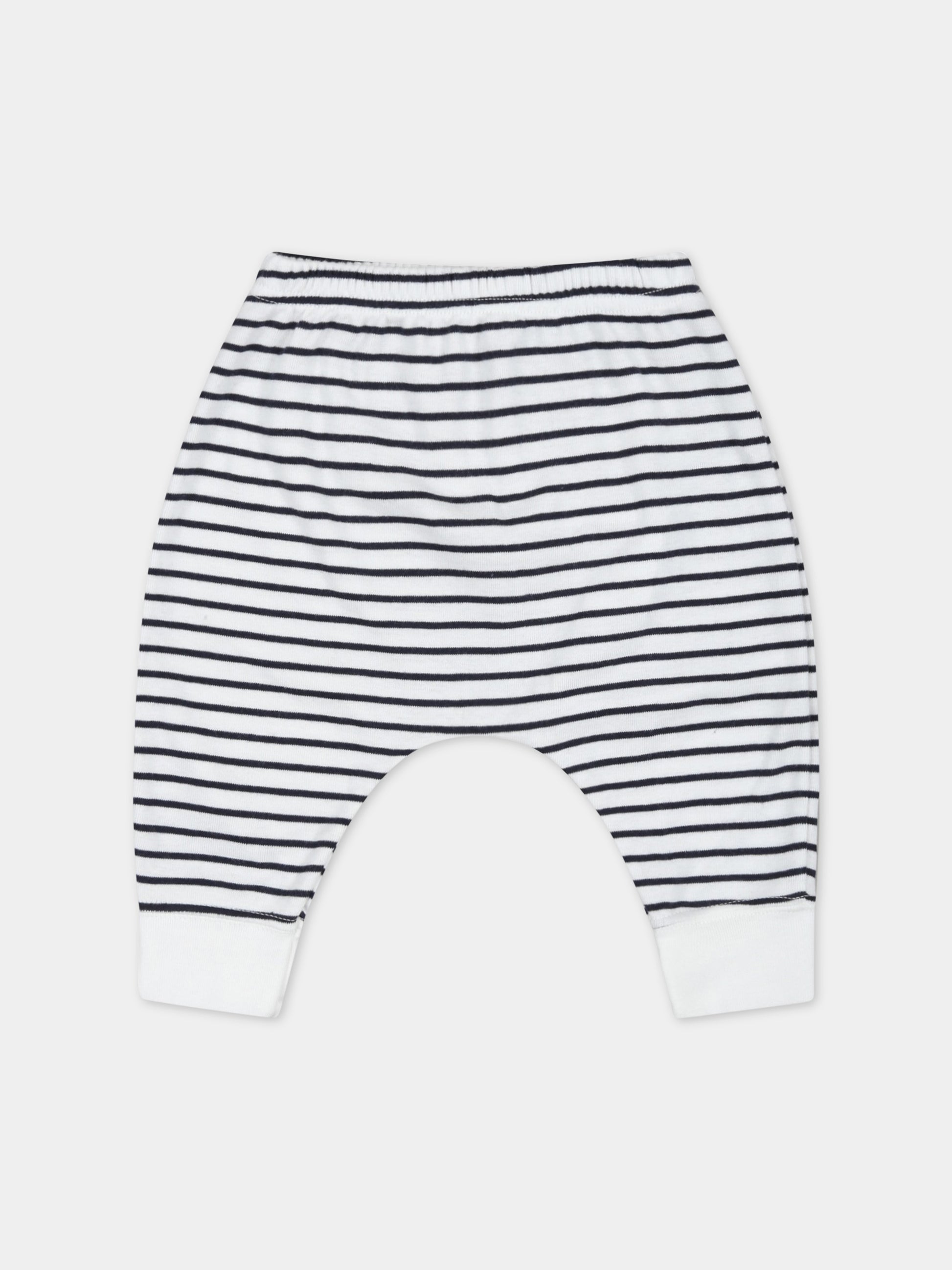 Set multicolor per neonati con coniglio,Petit Bateau,A07KP VARIANTE 1