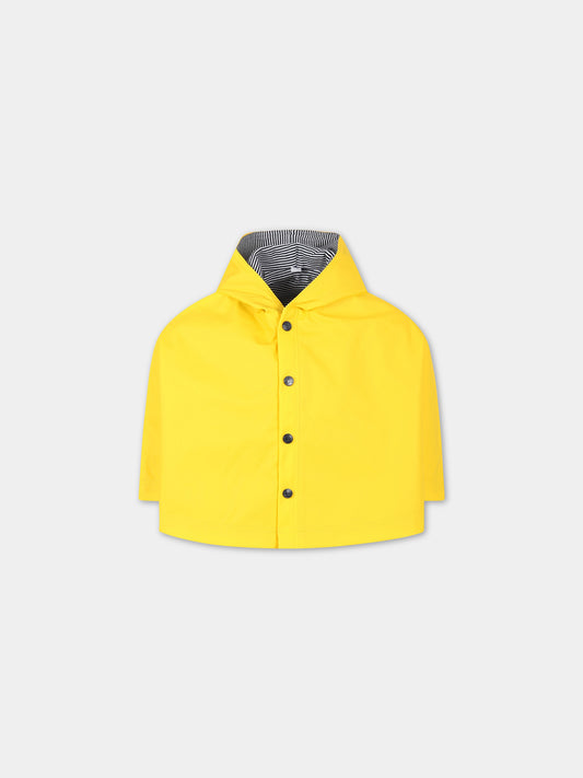 Cappa gialla per neonati,Petit Bateau,A04CK JAUNE