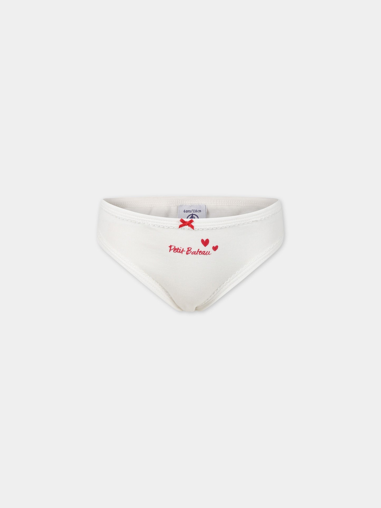 Set bianco per bambina,Petit Bateau,A00FP VARIANTE 1