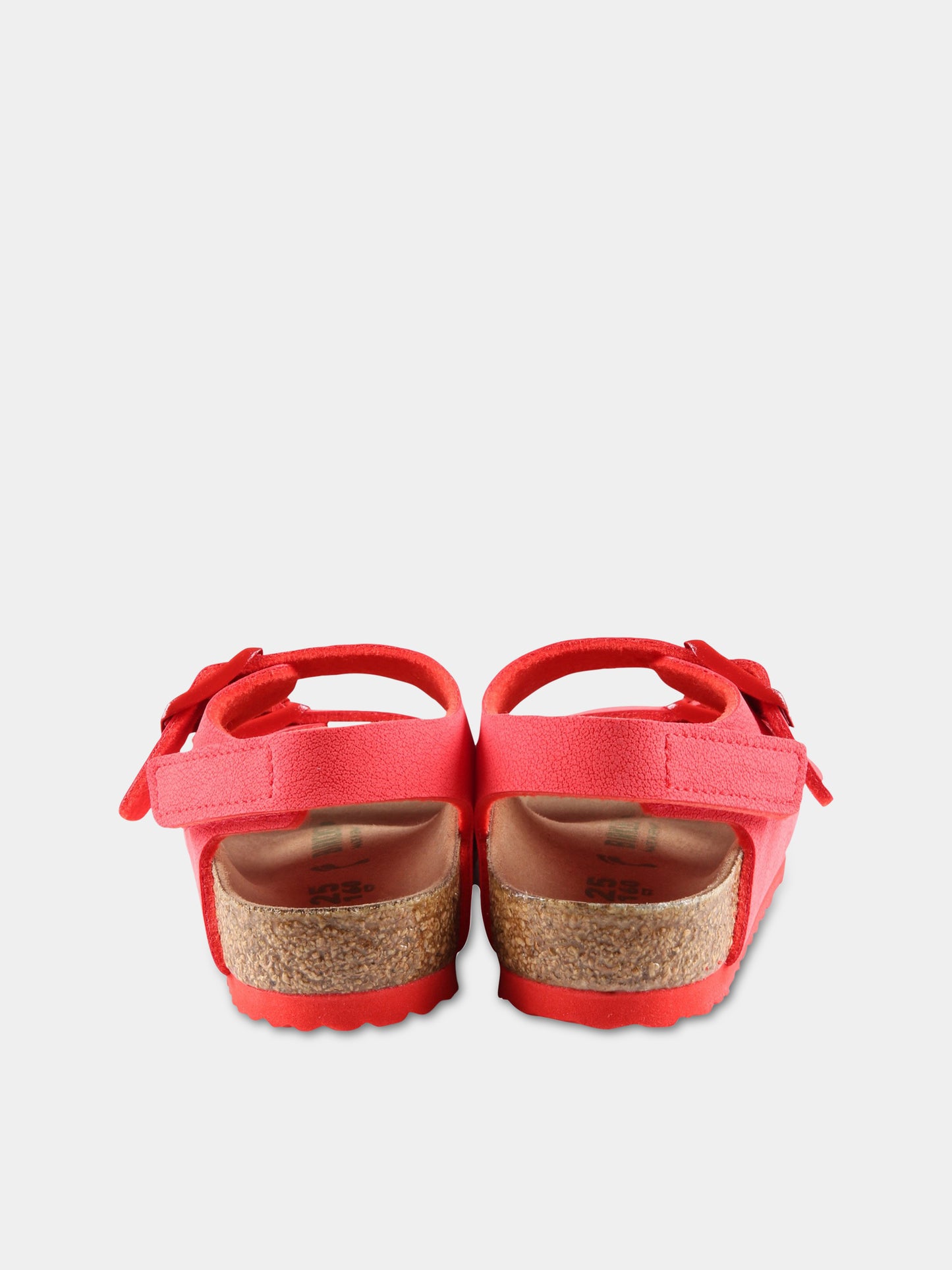 Sandali rossi  Milano HL Kids  per bambini con logo,Birkenstock,1023365