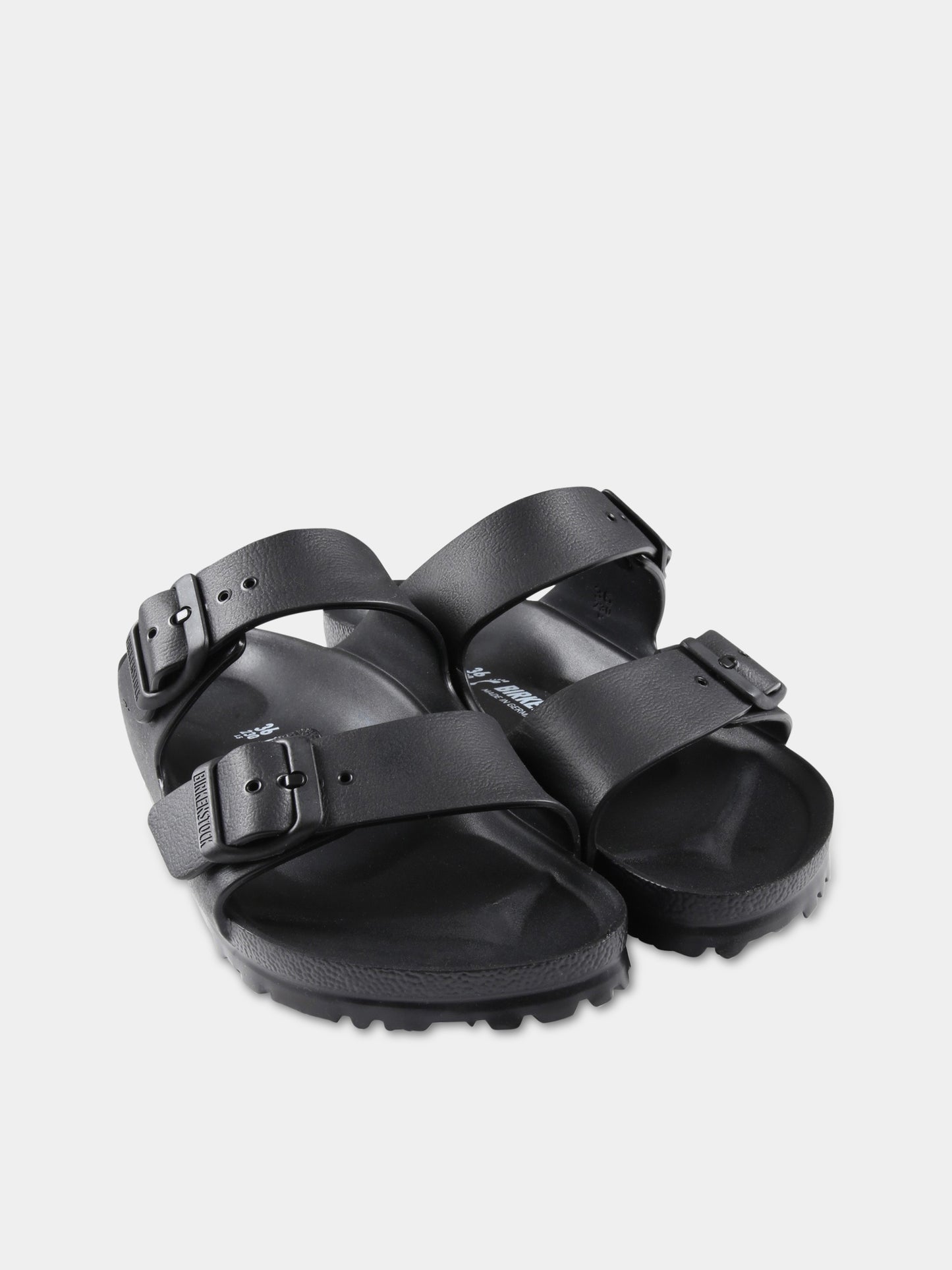 Sandali neri  Arizona Eva  per bambini con logo,Birkenstock,129423