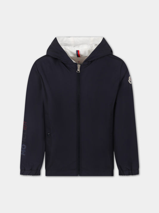 Giacca  Svace  blu per bambino con logo,Moncler Kids,954 1A00034 54A91 74S