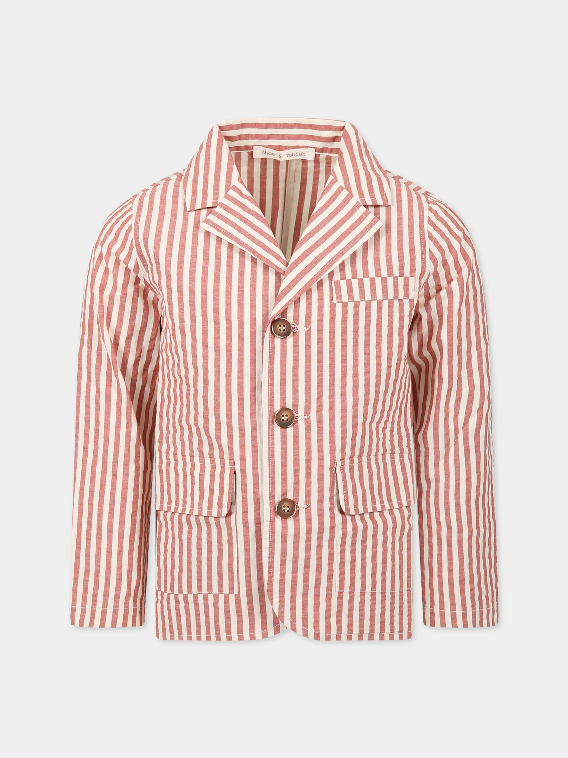 Giacca marrone per bambino,Zhoe & Tobiah,SER4 99