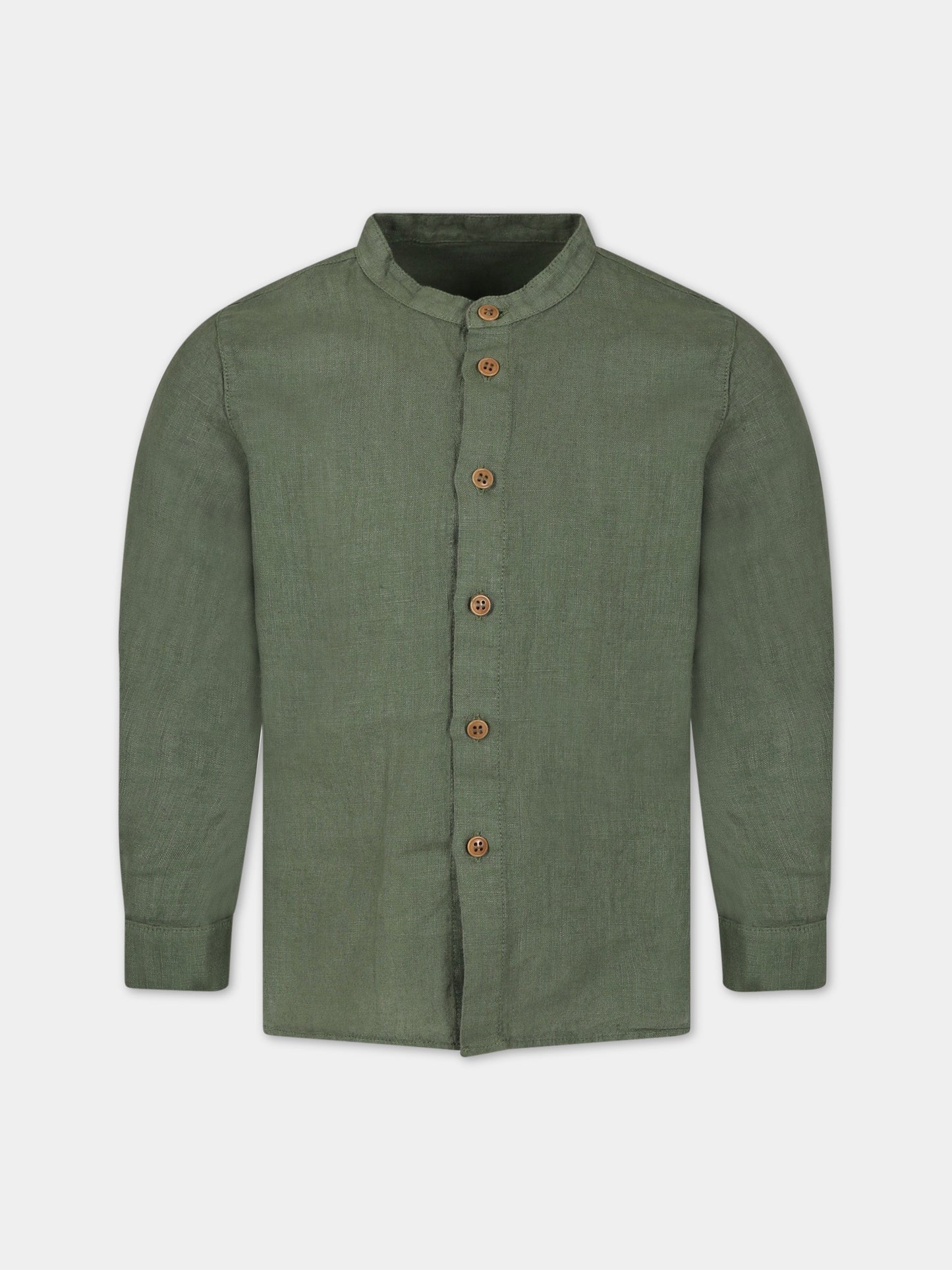 Camicia verde per bambino,Zhoe & Tobiah,LIN3 354