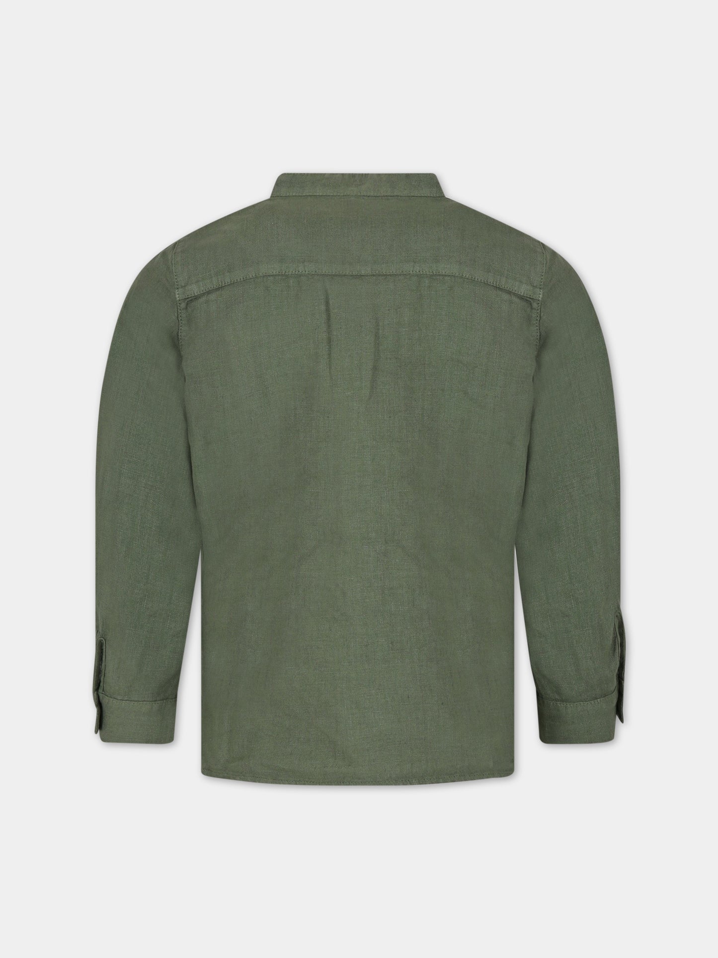 Camicia verde per bambino,Zhoe & Tobiah,LIN3 354