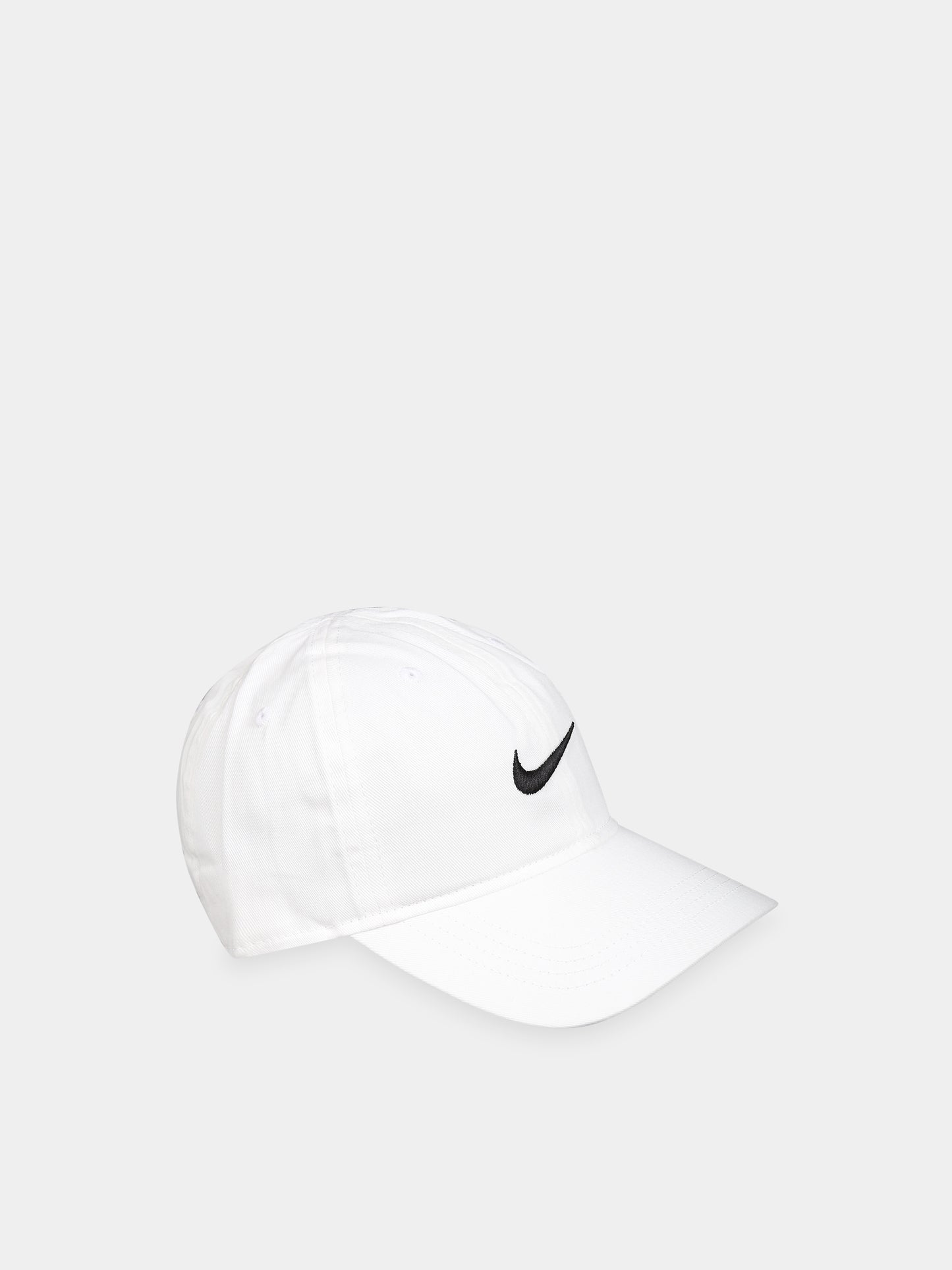 Cappello bianco per bambini con iconico swoosh,Nike,8A2319 001