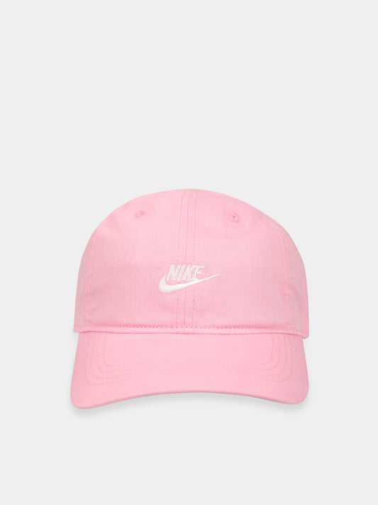 Cappello rosa per bambina con iconico swoosh,Nike,8A2902 A8F