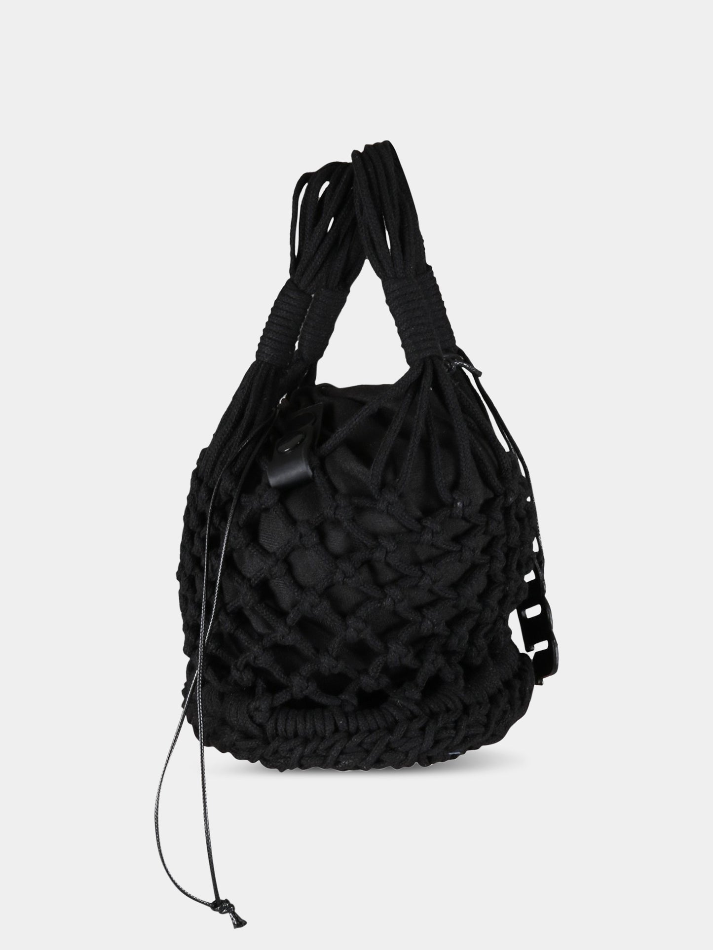 Borsa nera da spiaggia da donna con patch logato,Matineè,MOD. BAG SMALL PETIT SAC DE PLAGE NERO